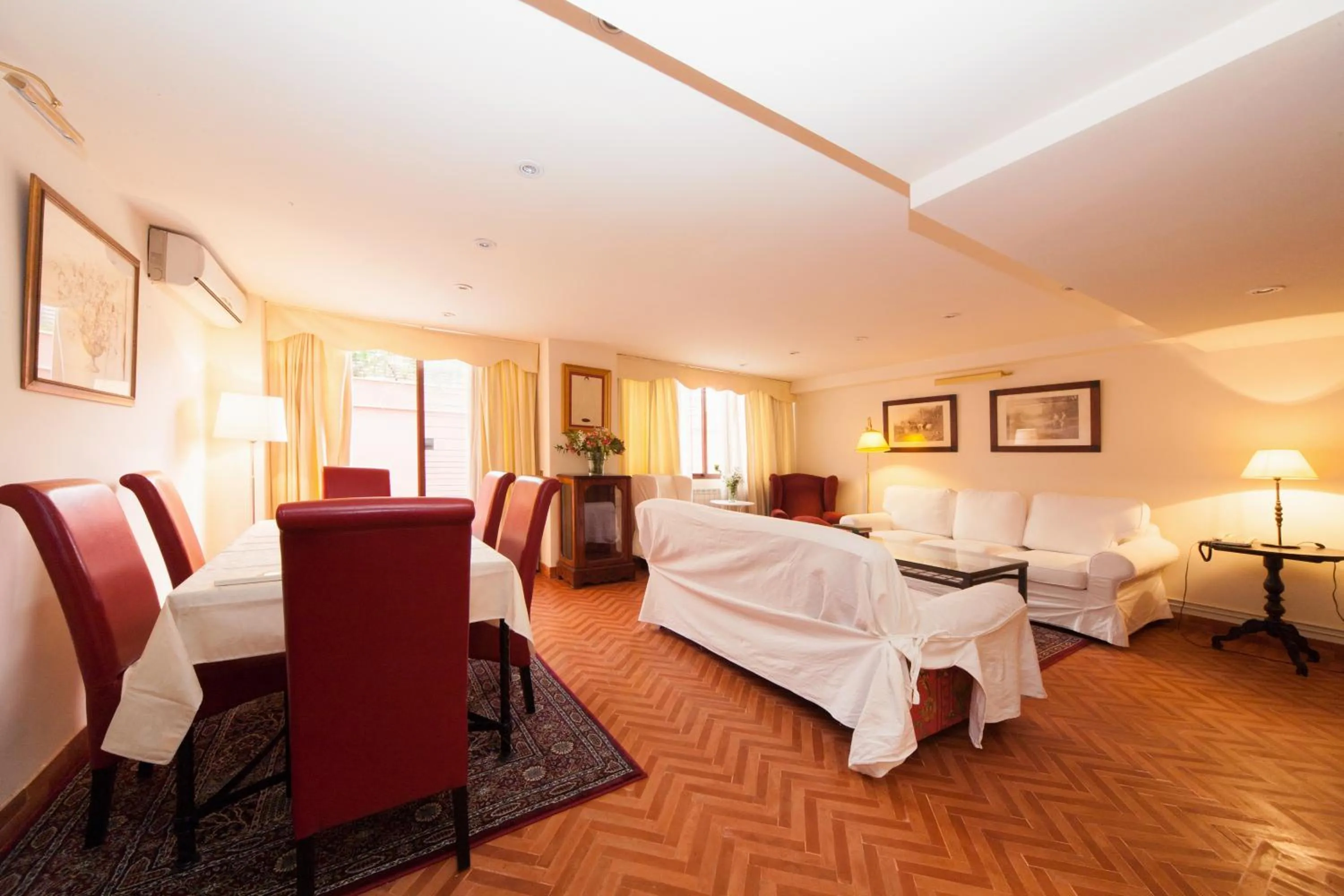 Living room, Bed in Las Casas de Moratin