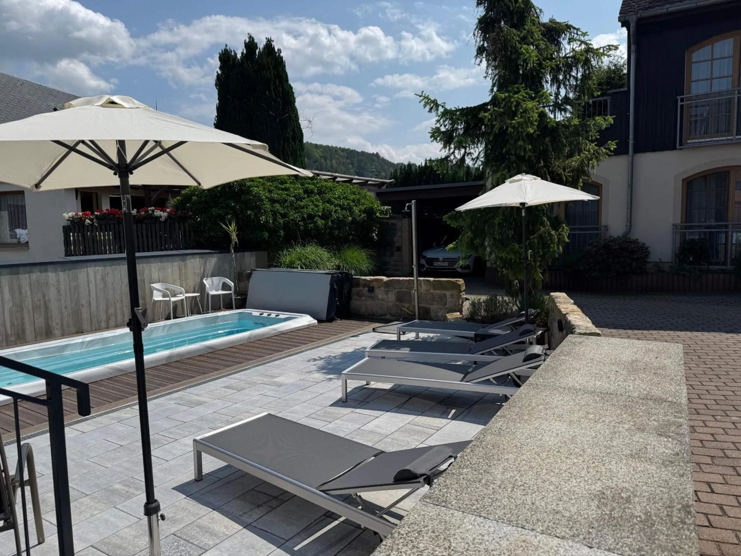 Spa and wellness centre/facilities in Hotel Ettrich & Elbresort Rathen