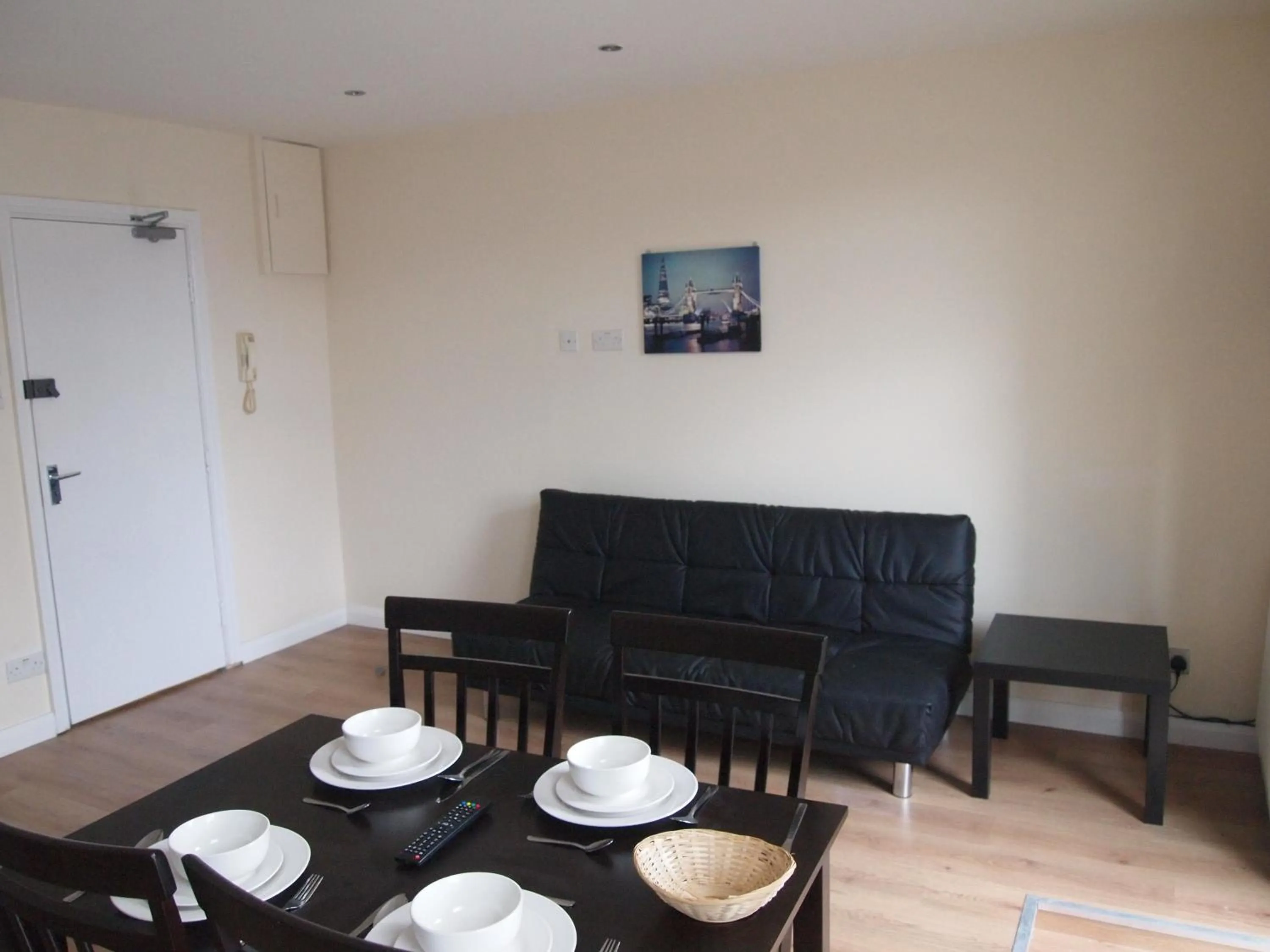 Living room in Marble Arch Flats