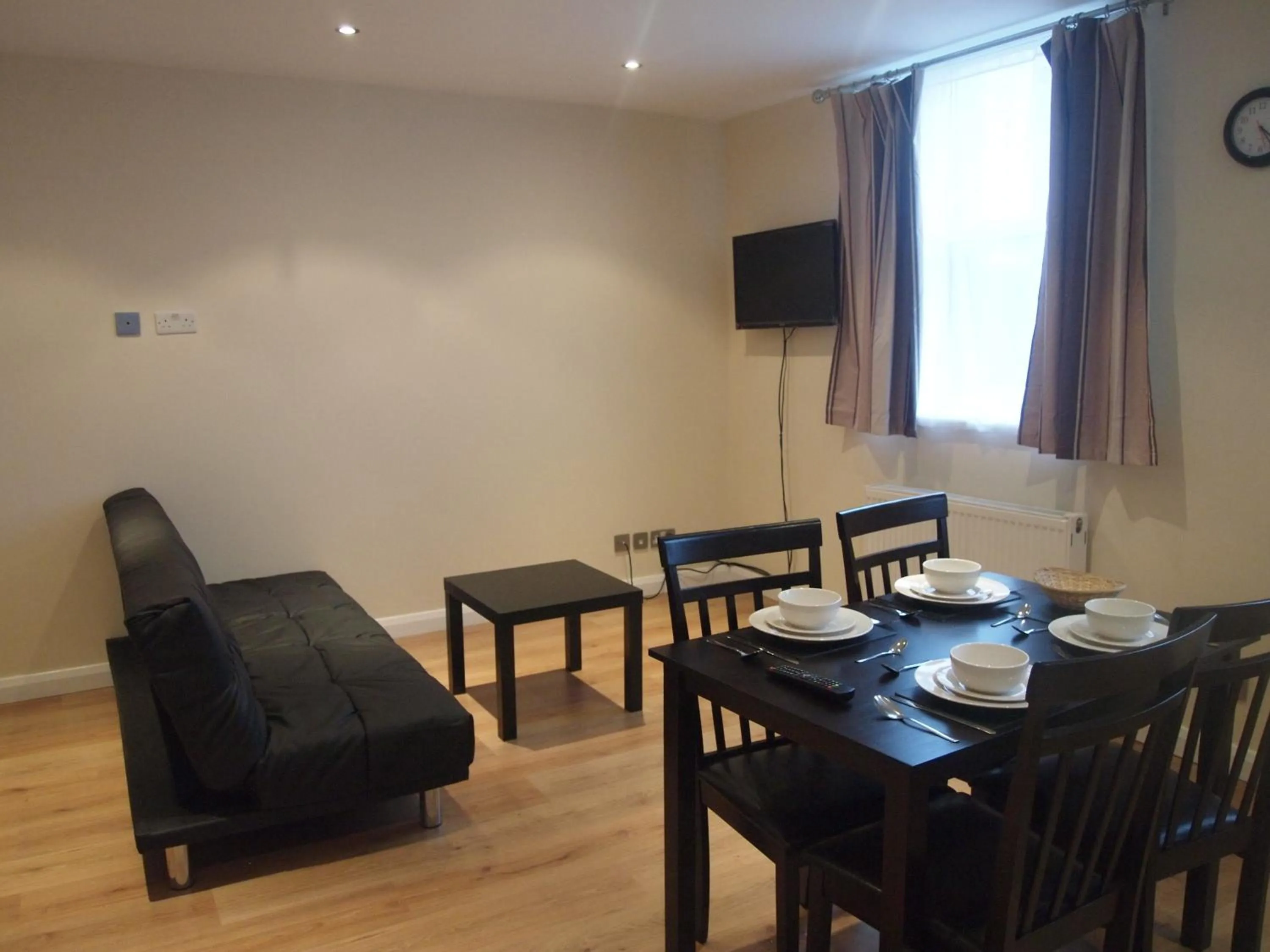 Living room in Marble Arch Flats