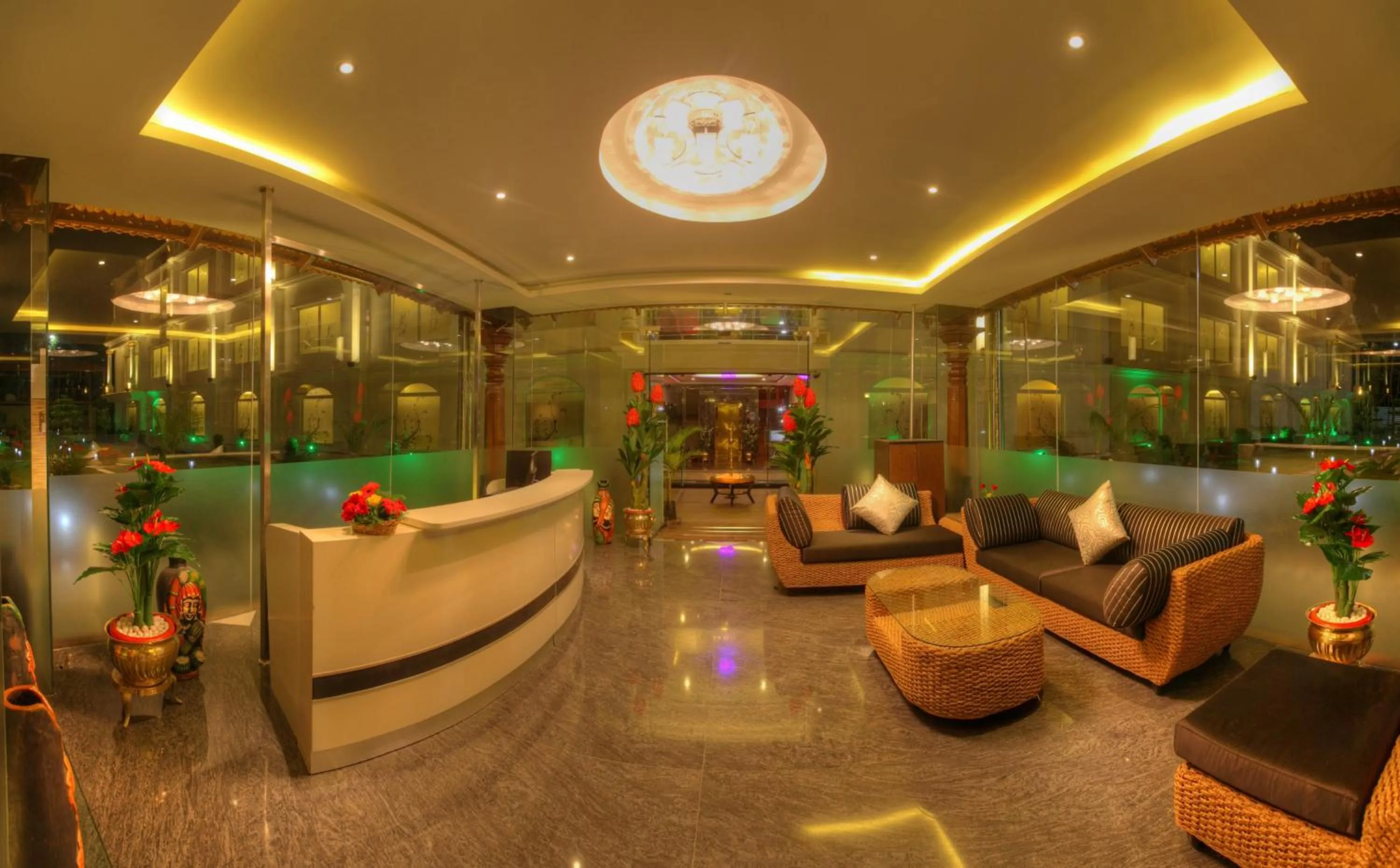 Lobby or reception in Jal Mahal Resort and Spa