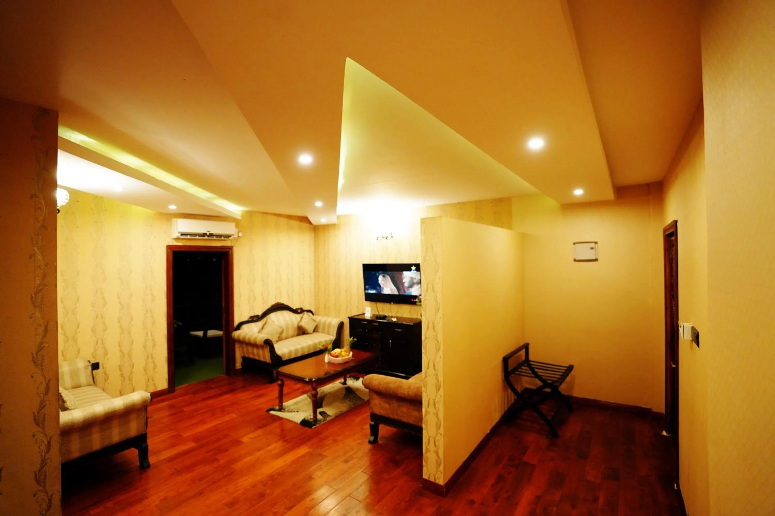 Living room in Jal Mahal Resort and Spa