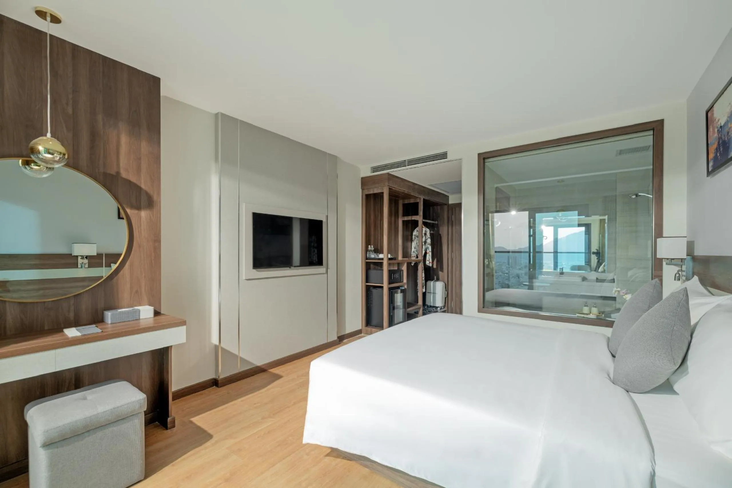 Bed in PANAMA Nha Trang Hotel