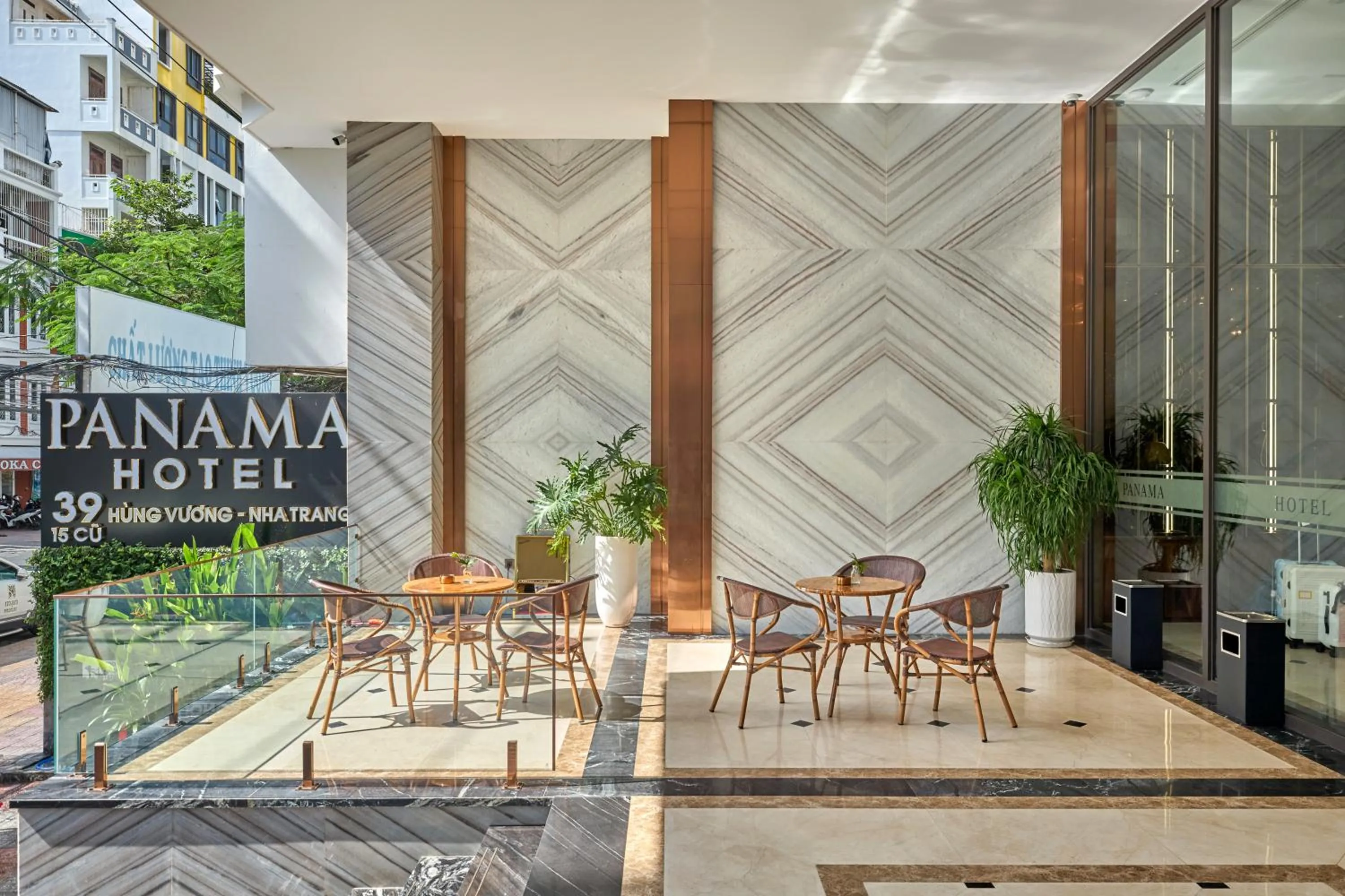 Seating area in PANAMA Nha Trang Hotel