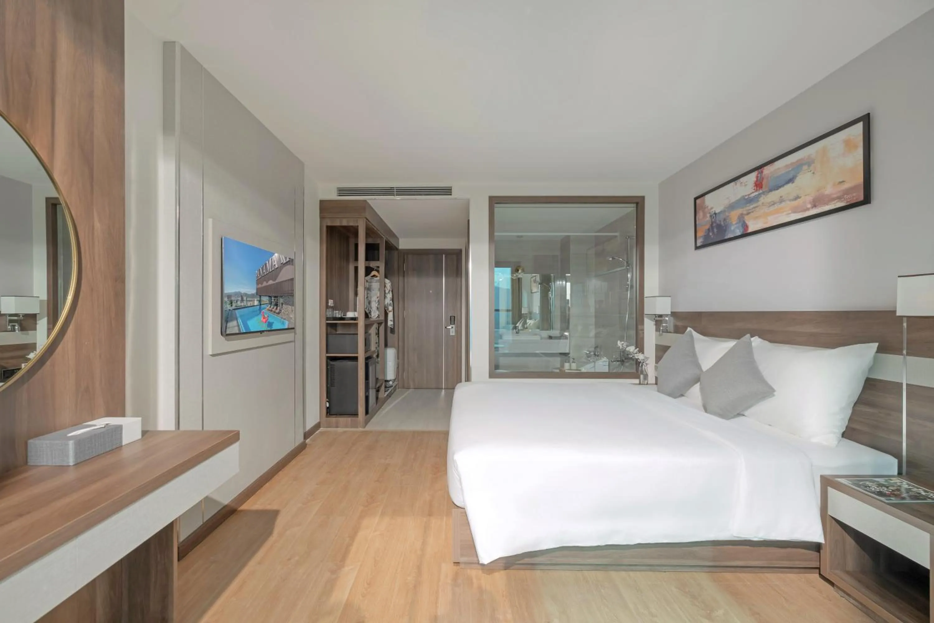 Bed in PANAMA Nha Trang Hotel