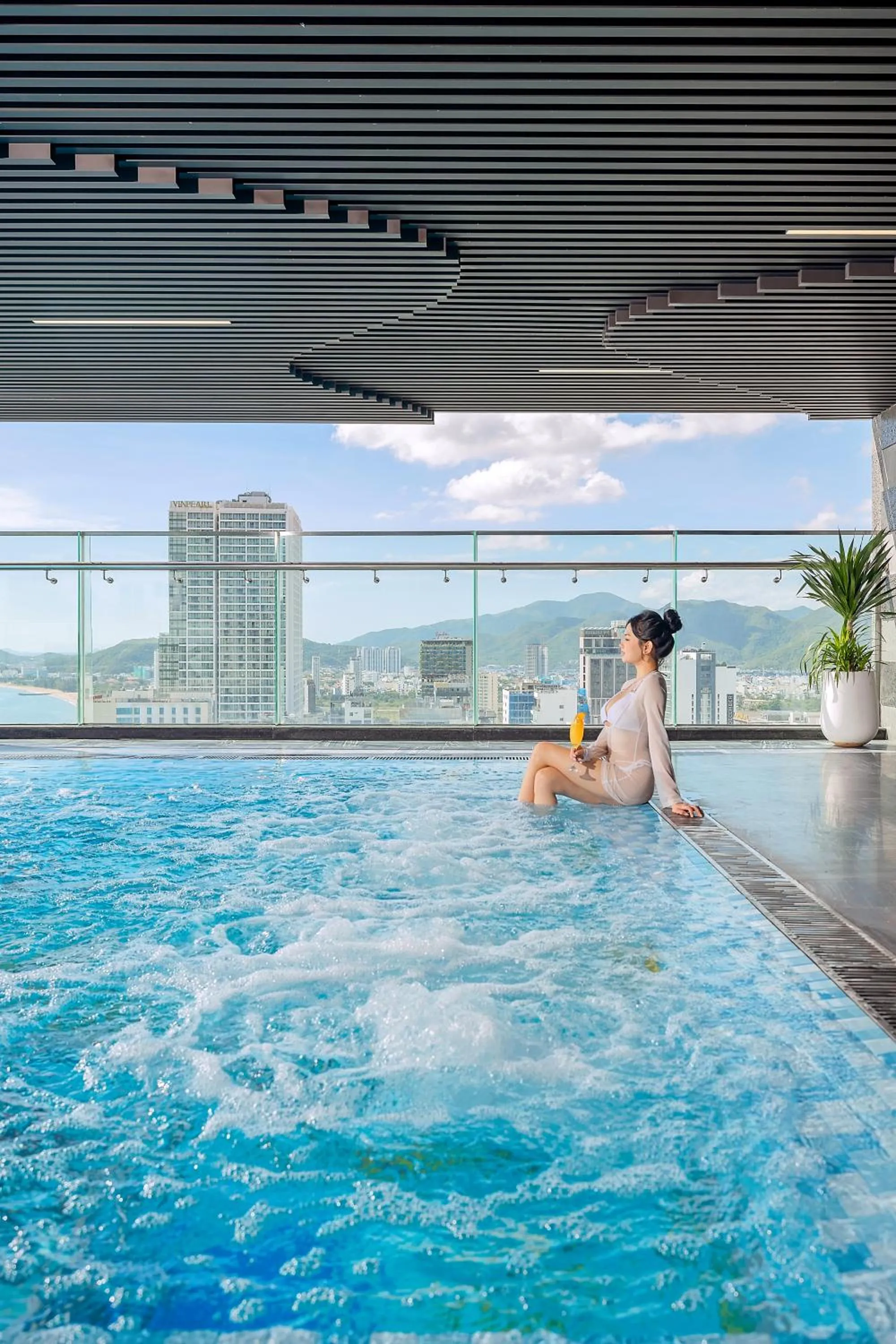 Swimming pool in PANAMA Nha Trang Hotel