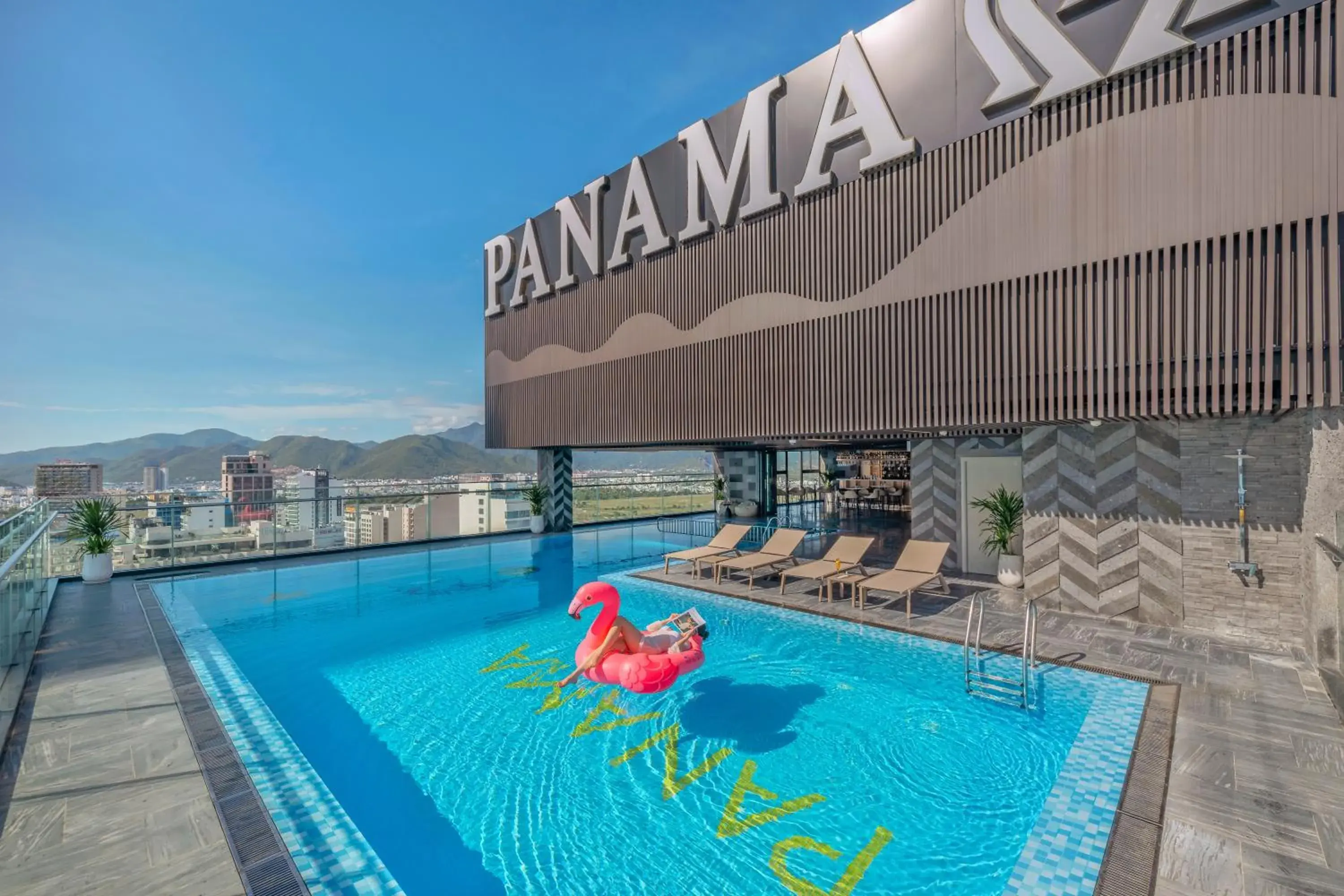Swimming pool in PANAMA Nha Trang Hotel Swimming pool in PANAMA Nha Trang Hotel