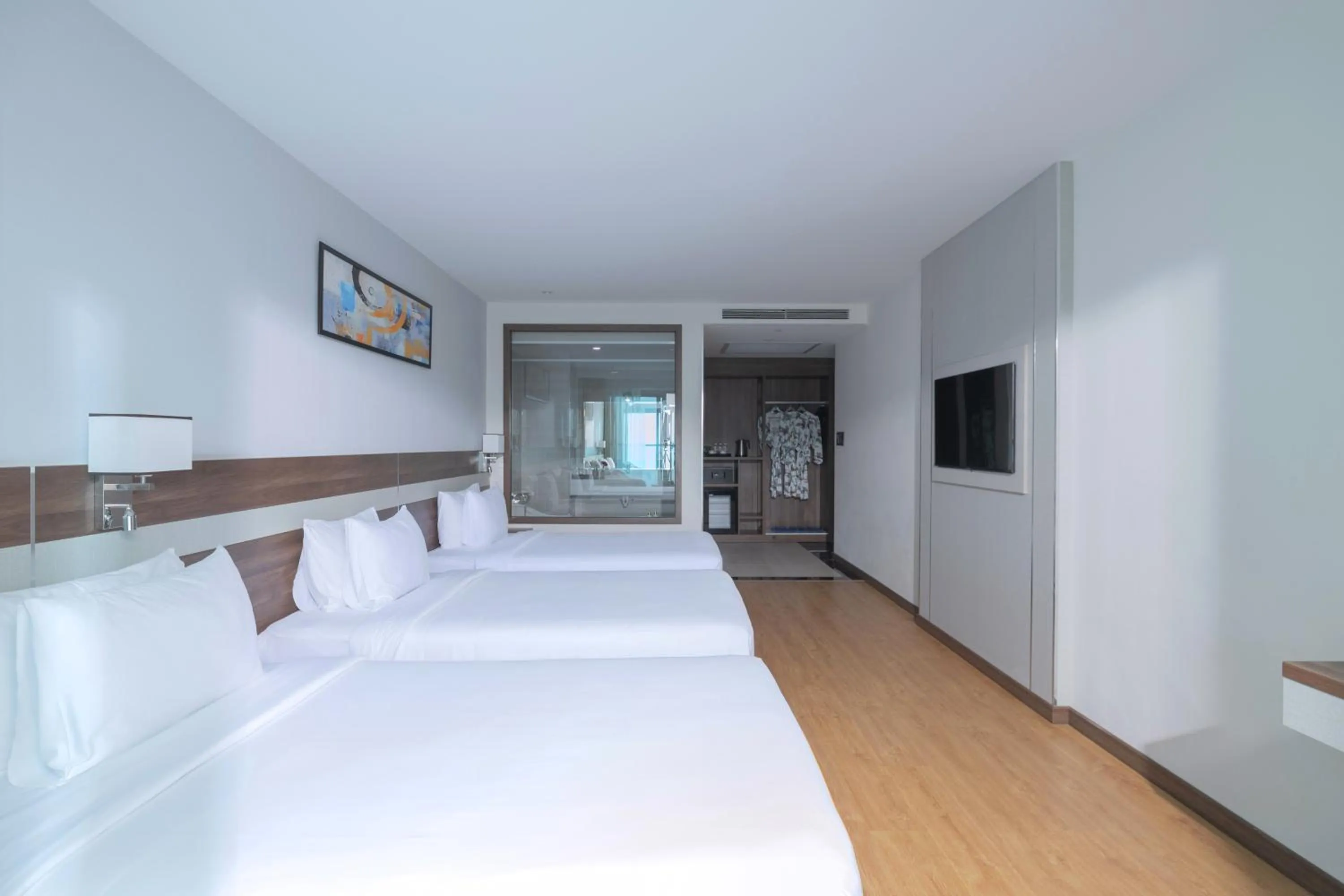 Bed in PANAMA Nha Trang Hotel