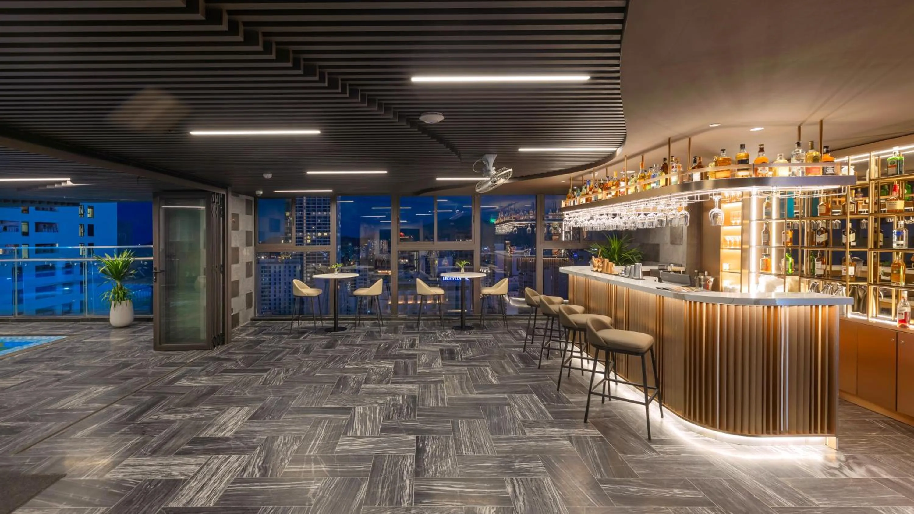 Lounge or bar in PANAMA Nha Trang Hotel