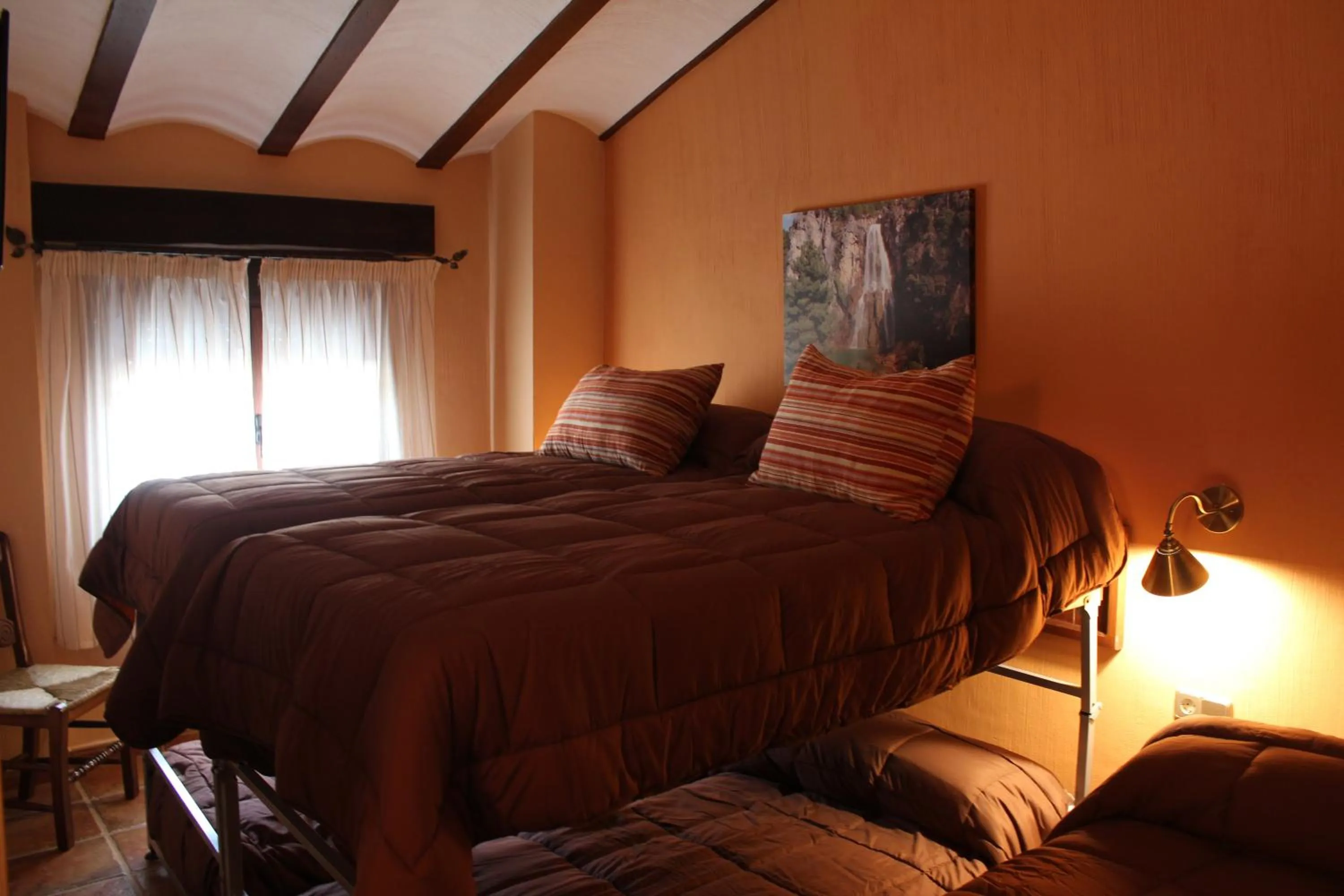 Bedroom, Bed in Hotel Rural Valle del Turrilla - Cazorlatur