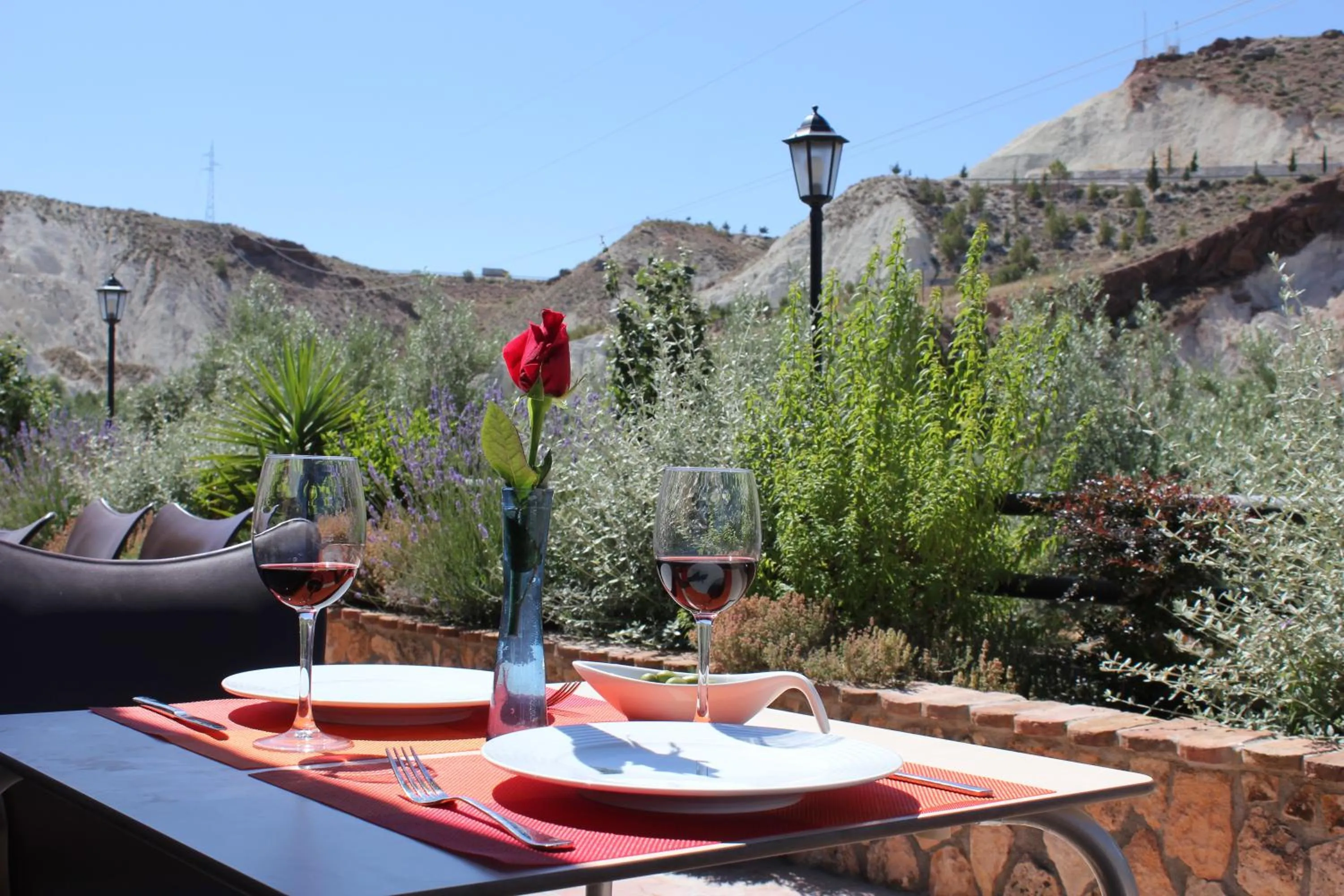 Garden in Hotel Rural Valle del Turrilla - Cazorlatur