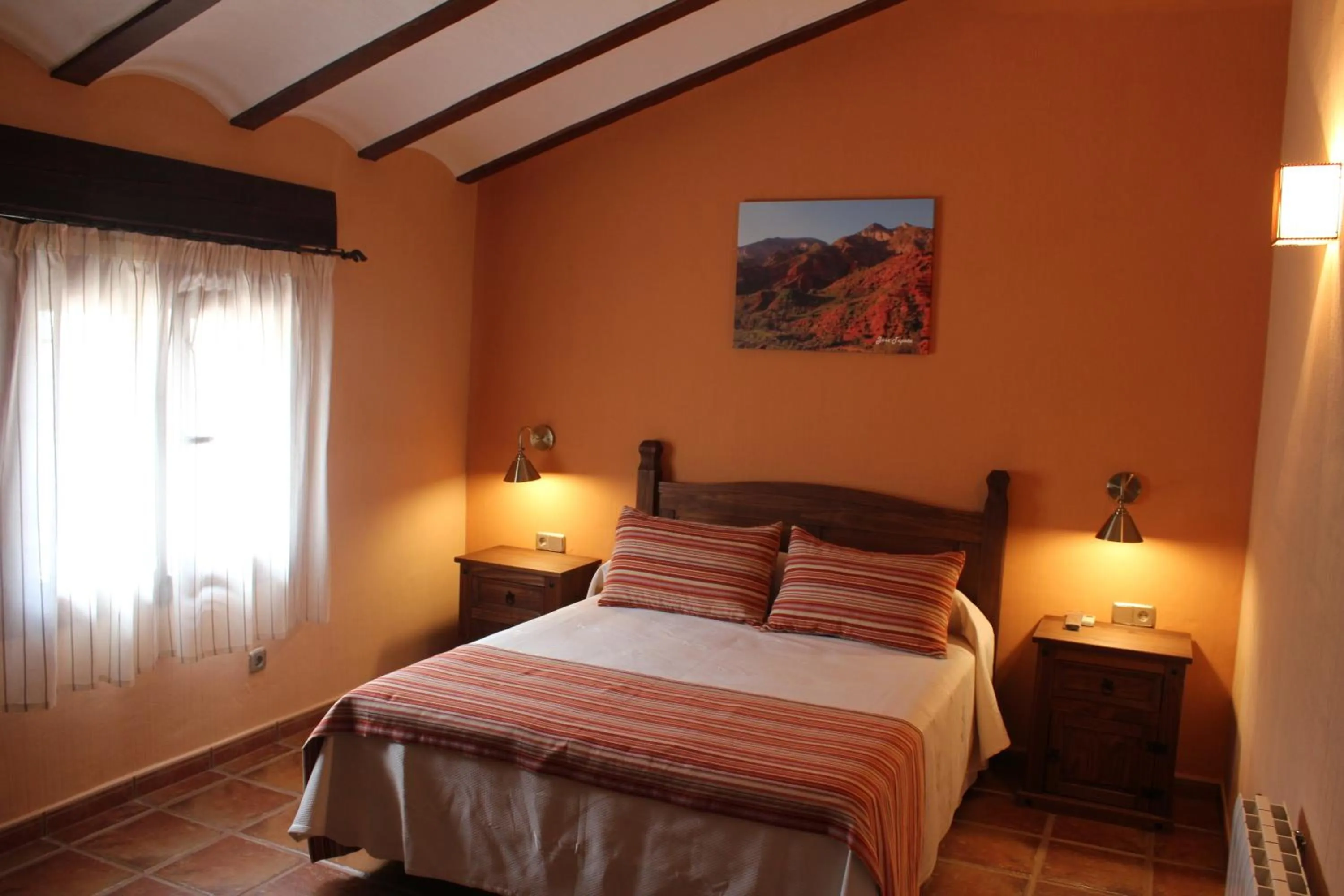 Bedroom, Bed in Hotel Rural Valle del Turrilla - Cazorlatur