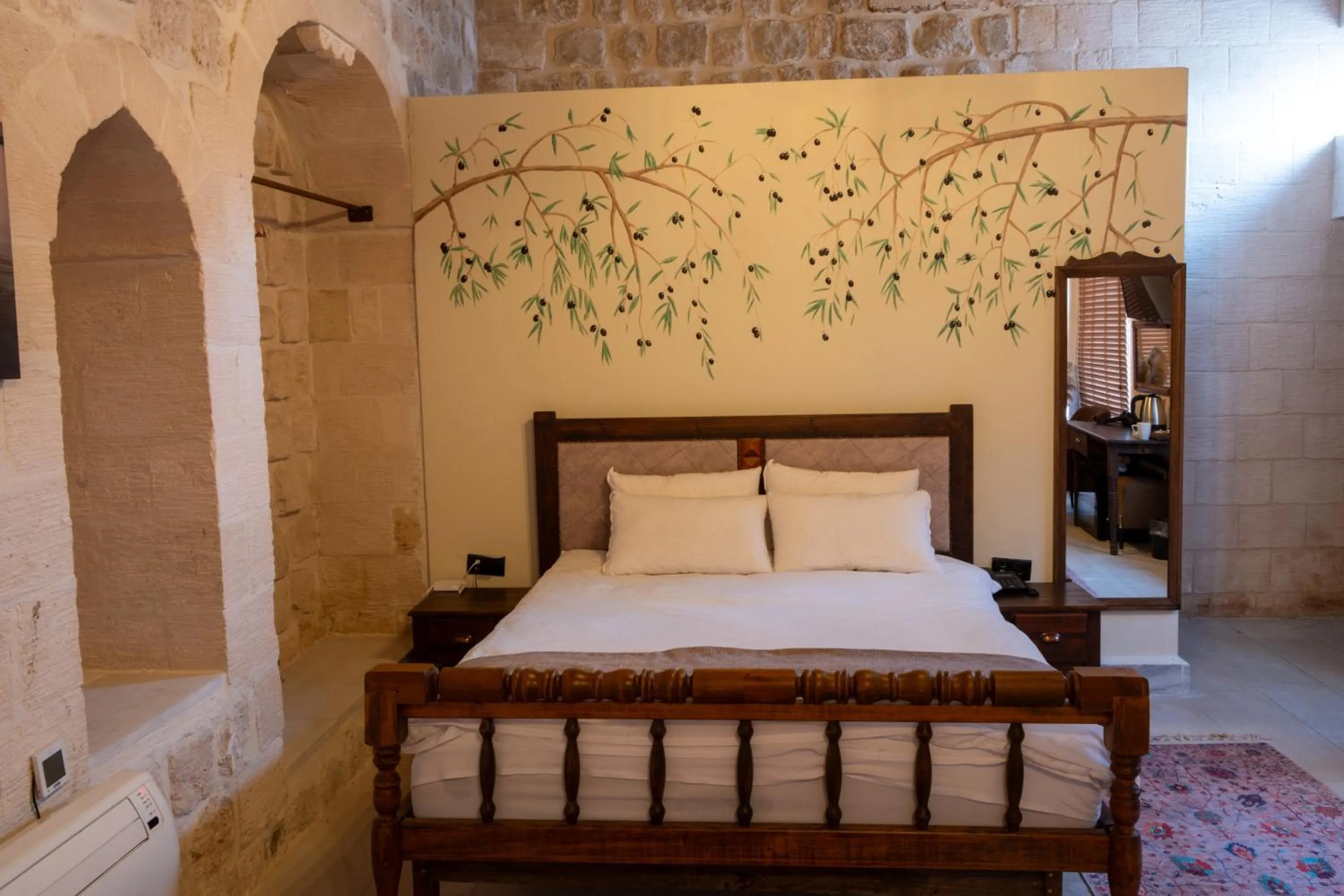 Bed in Marvel Hotel Mardin