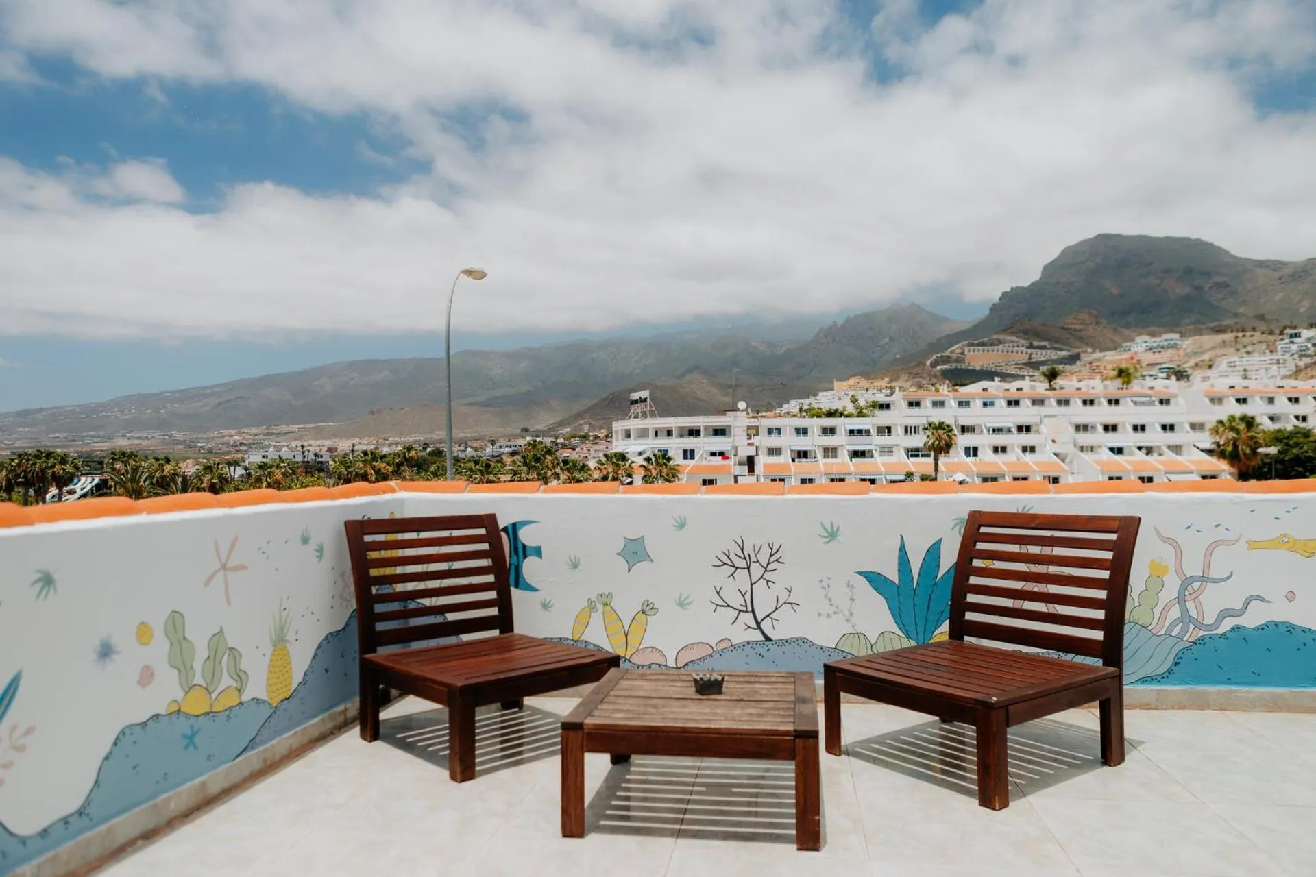 Balcony/Terrace in Endless Summer Hostel