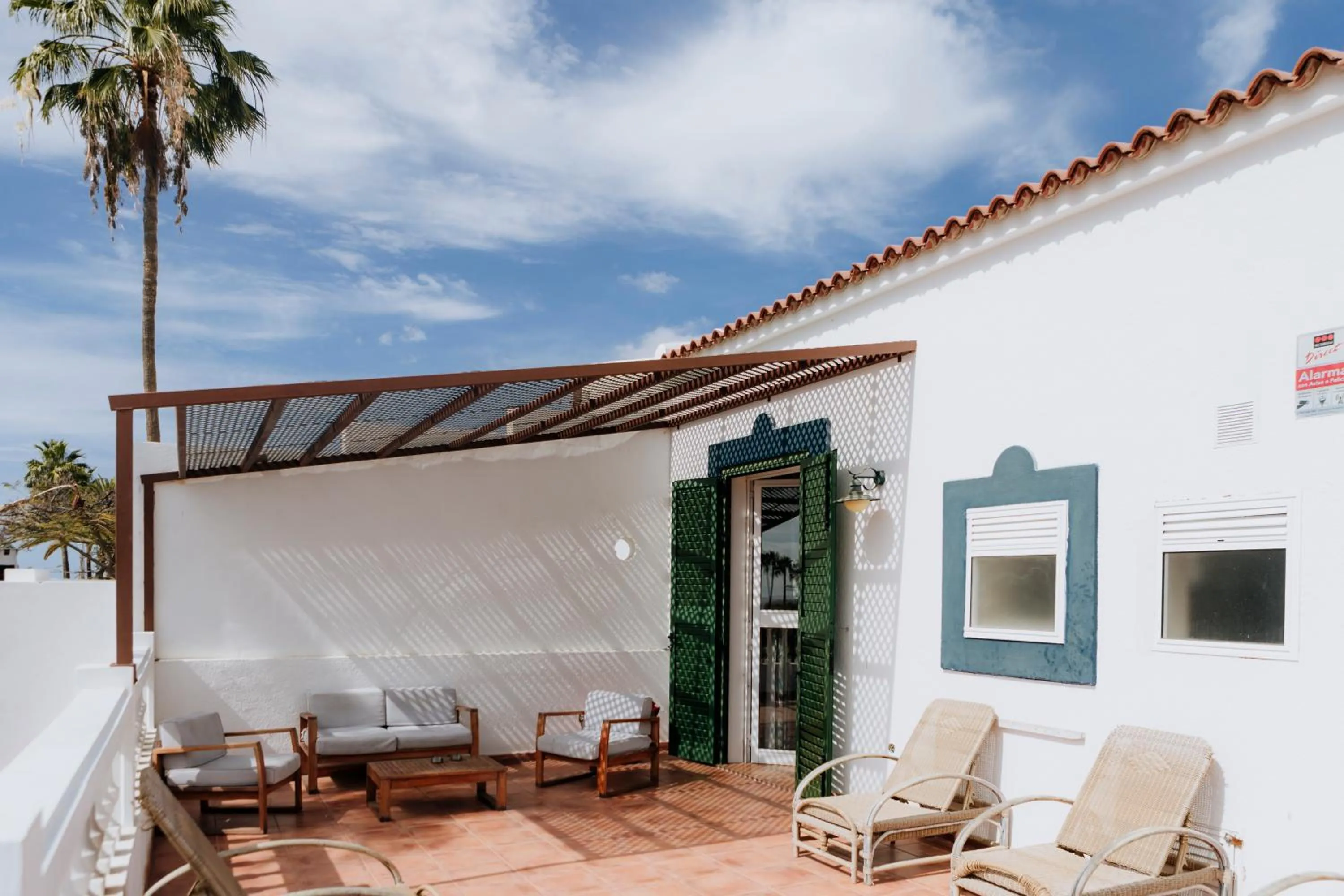 Balcony/Terrace in Endless Summer Hostel