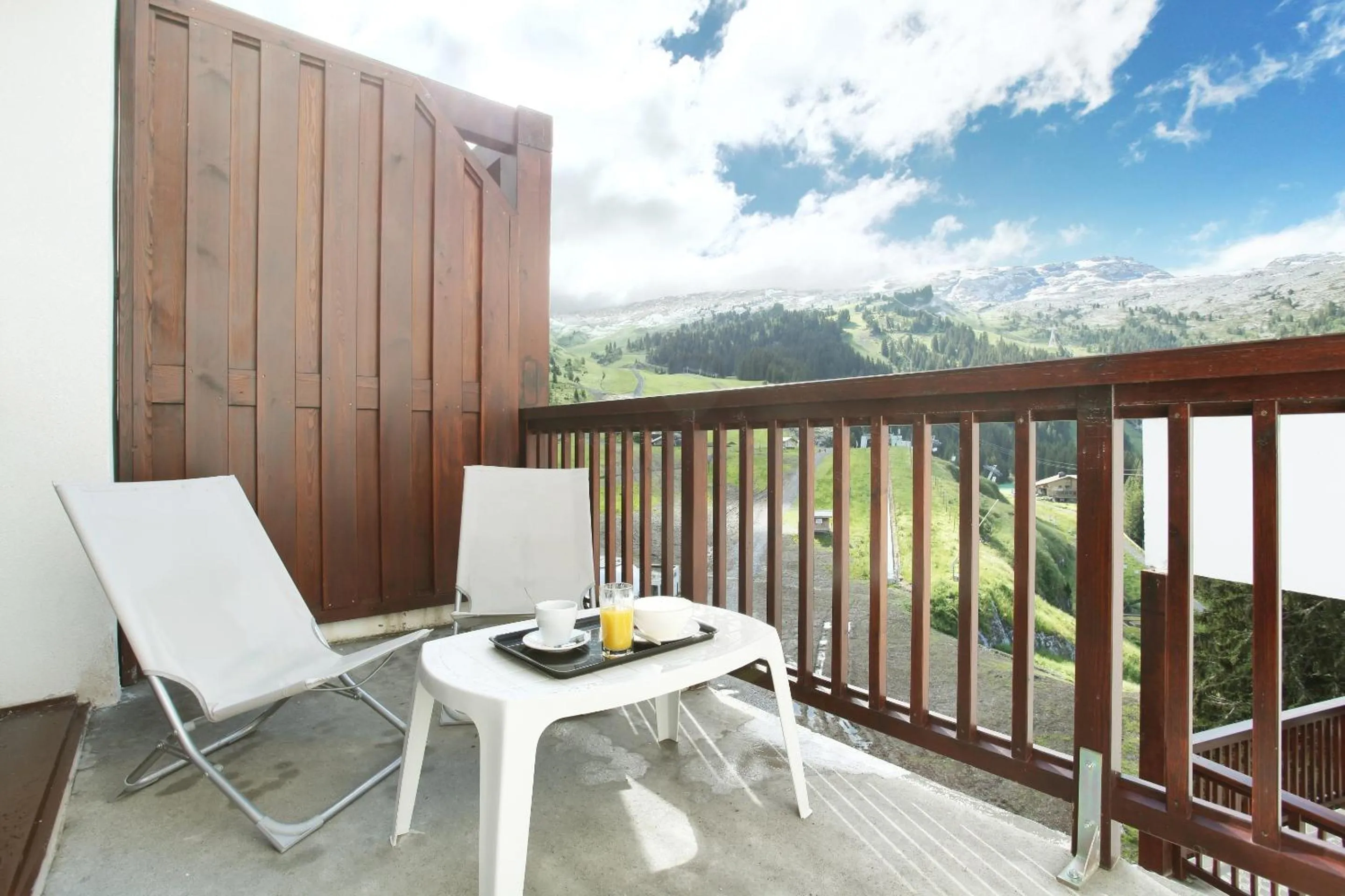 Balcony/Terrace in Résidence Odalys Le Panoramic