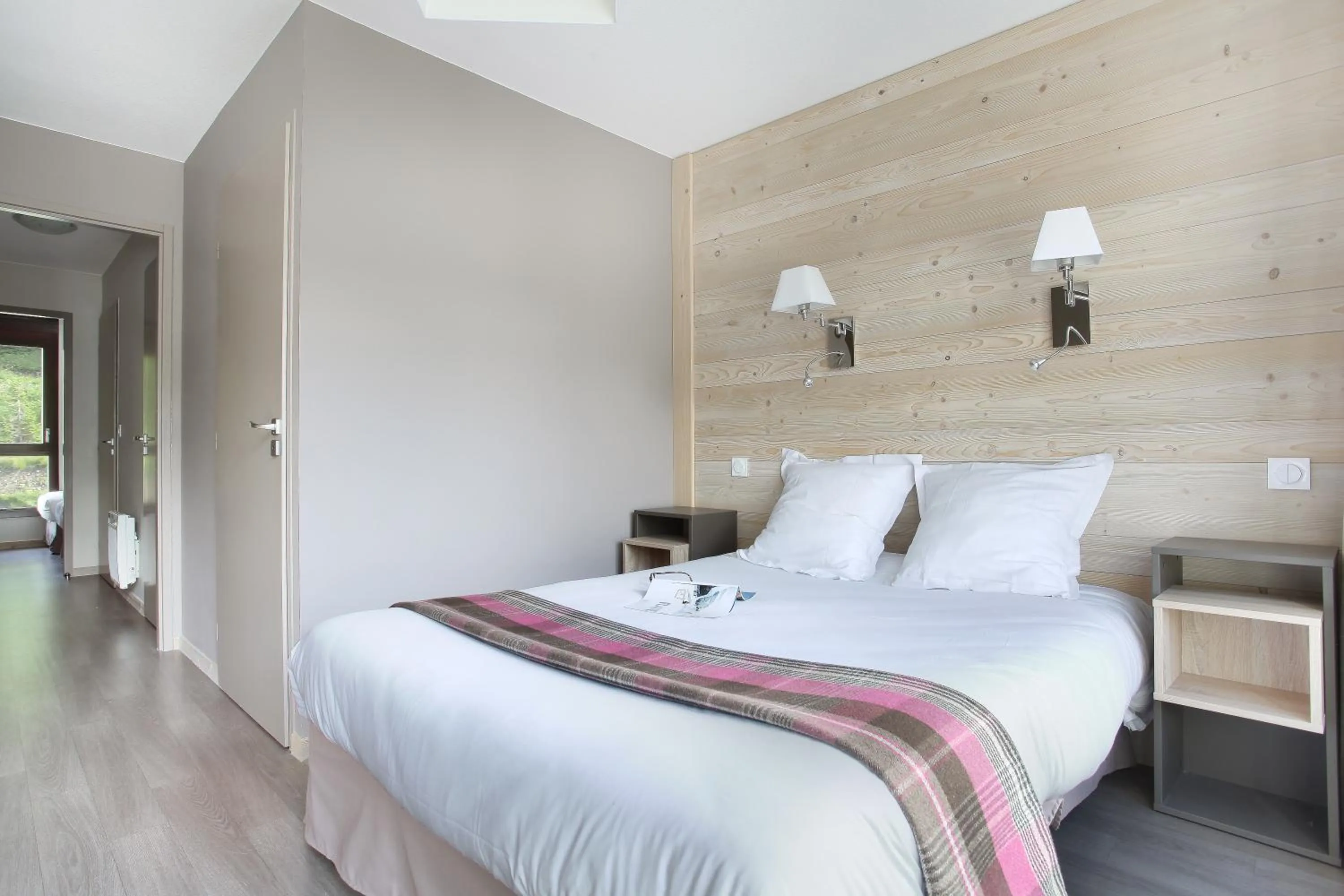 Bed in Résidence Odalys Le Panoramic