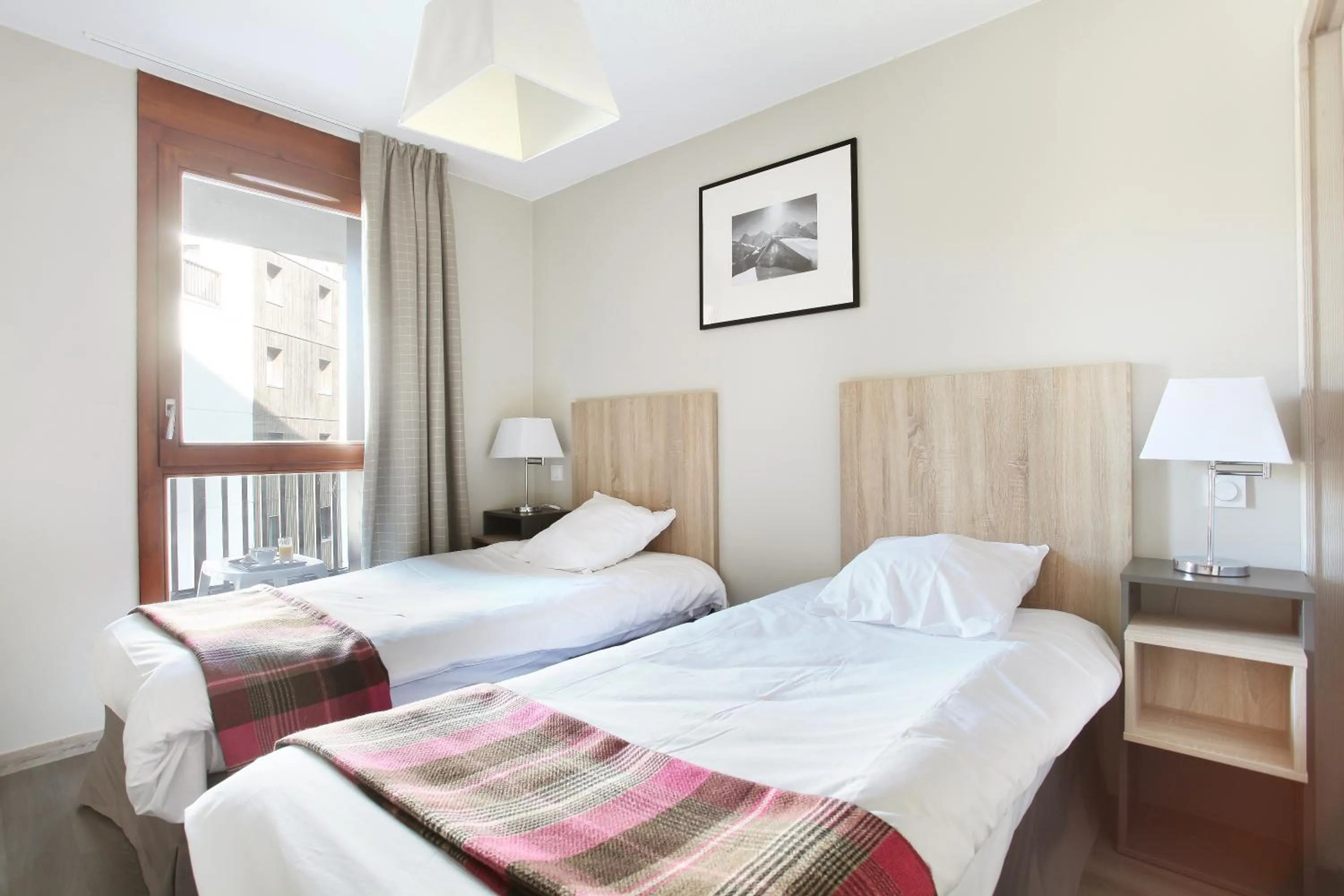 Bed in Résidence Odalys Le Panoramic