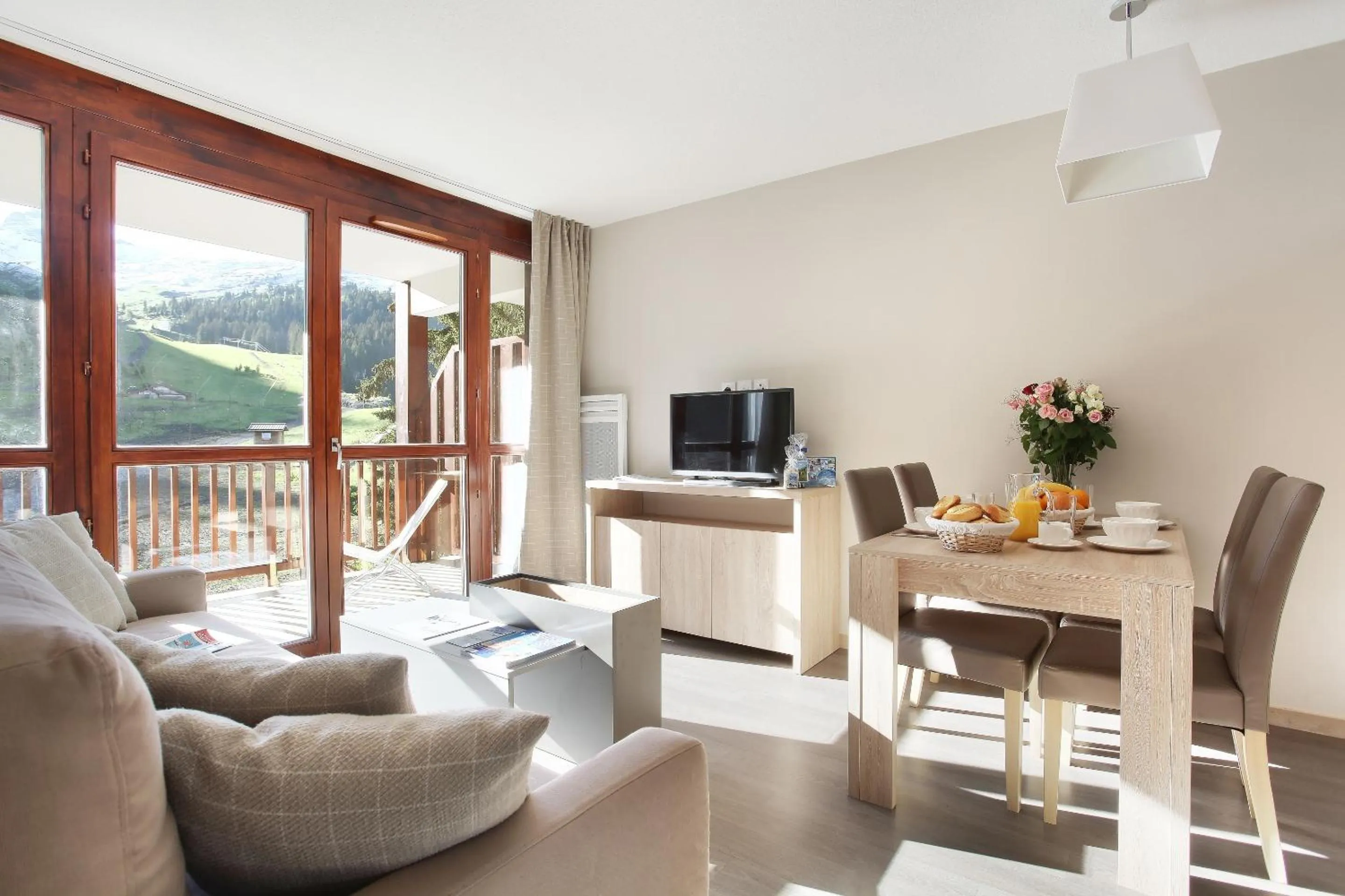 Seating area in Résidence Odalys Le Panoramic