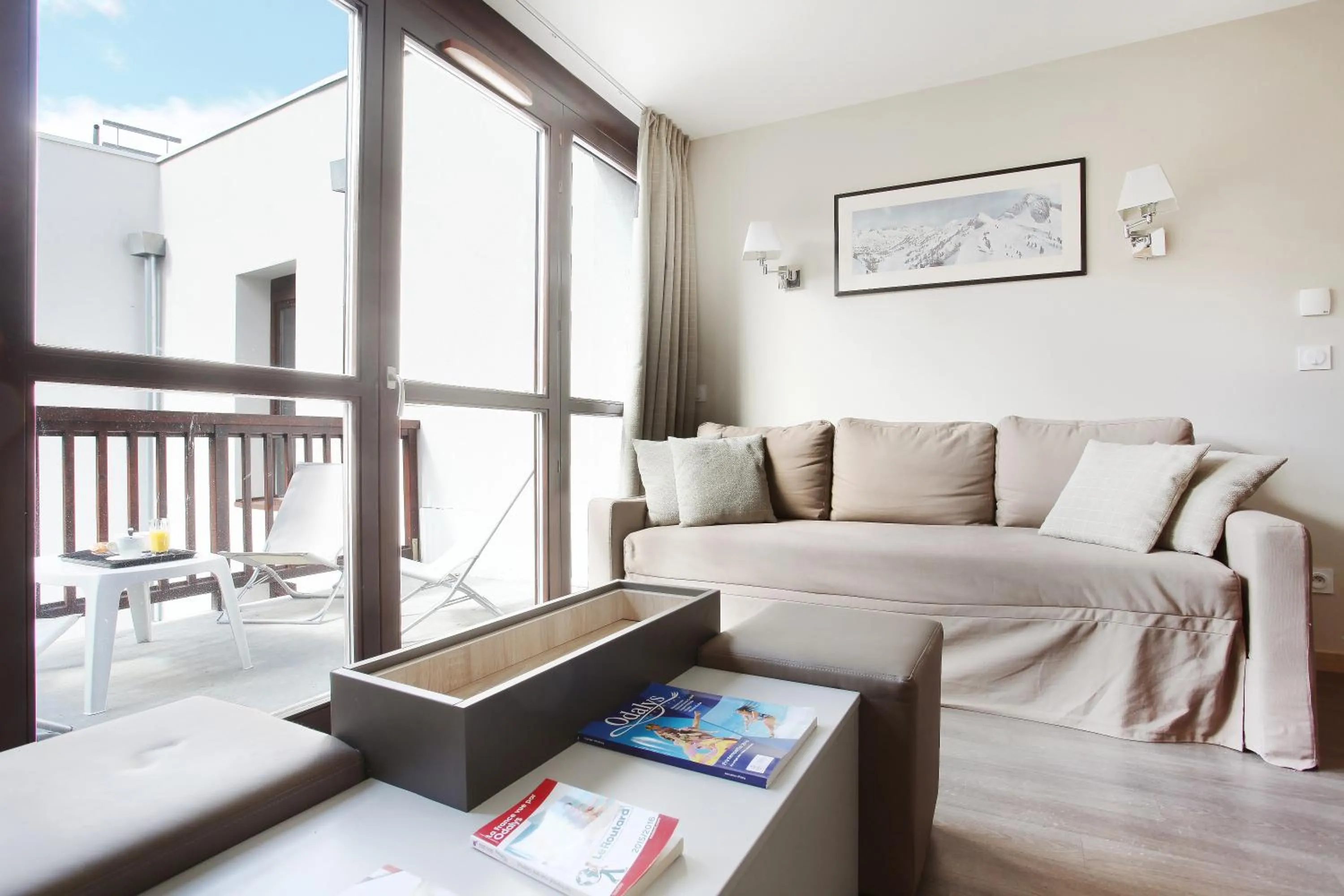 Bed in Résidence Odalys Le Panoramic