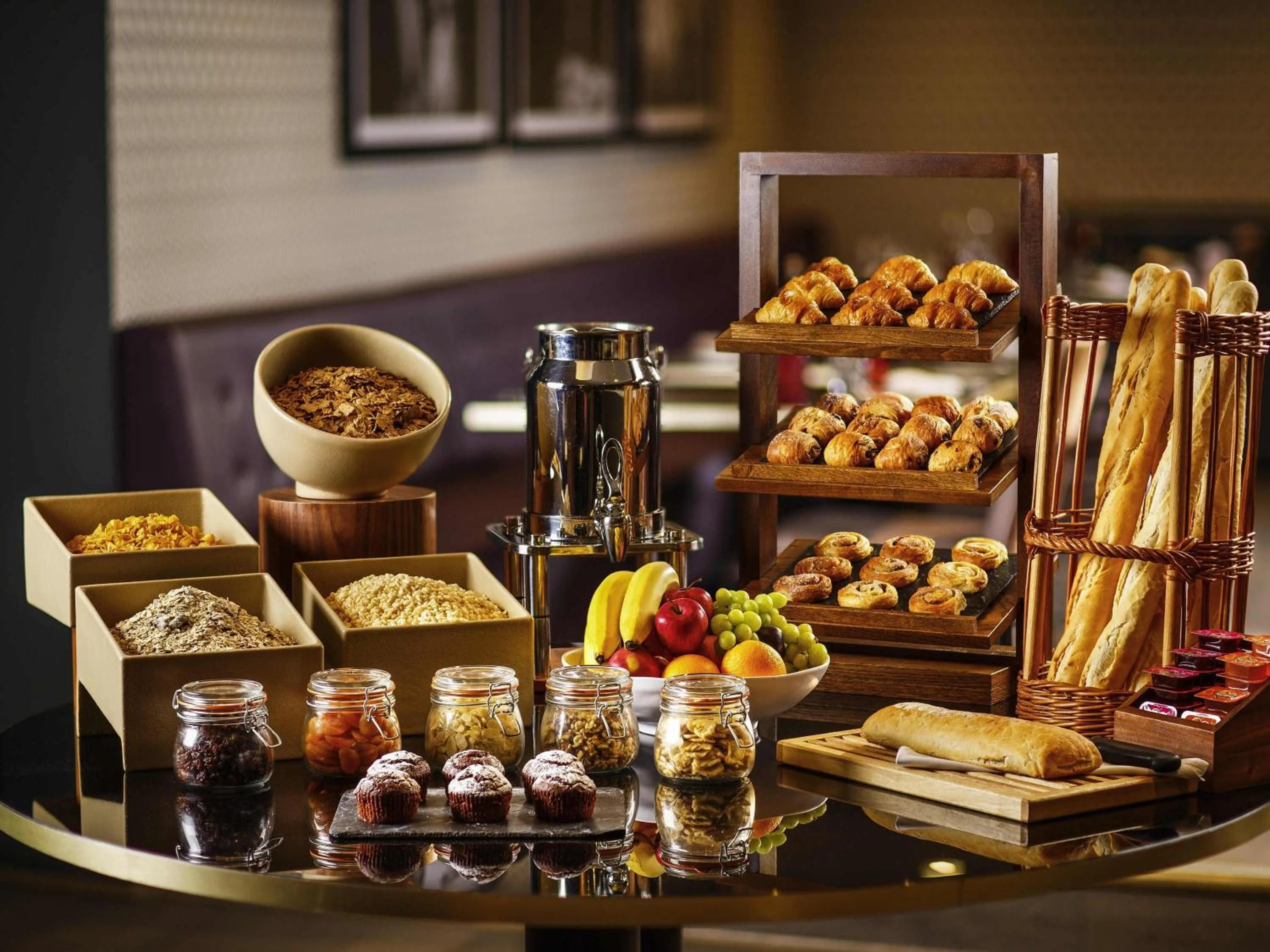 Breakfast in Mercure Livingston Hotel