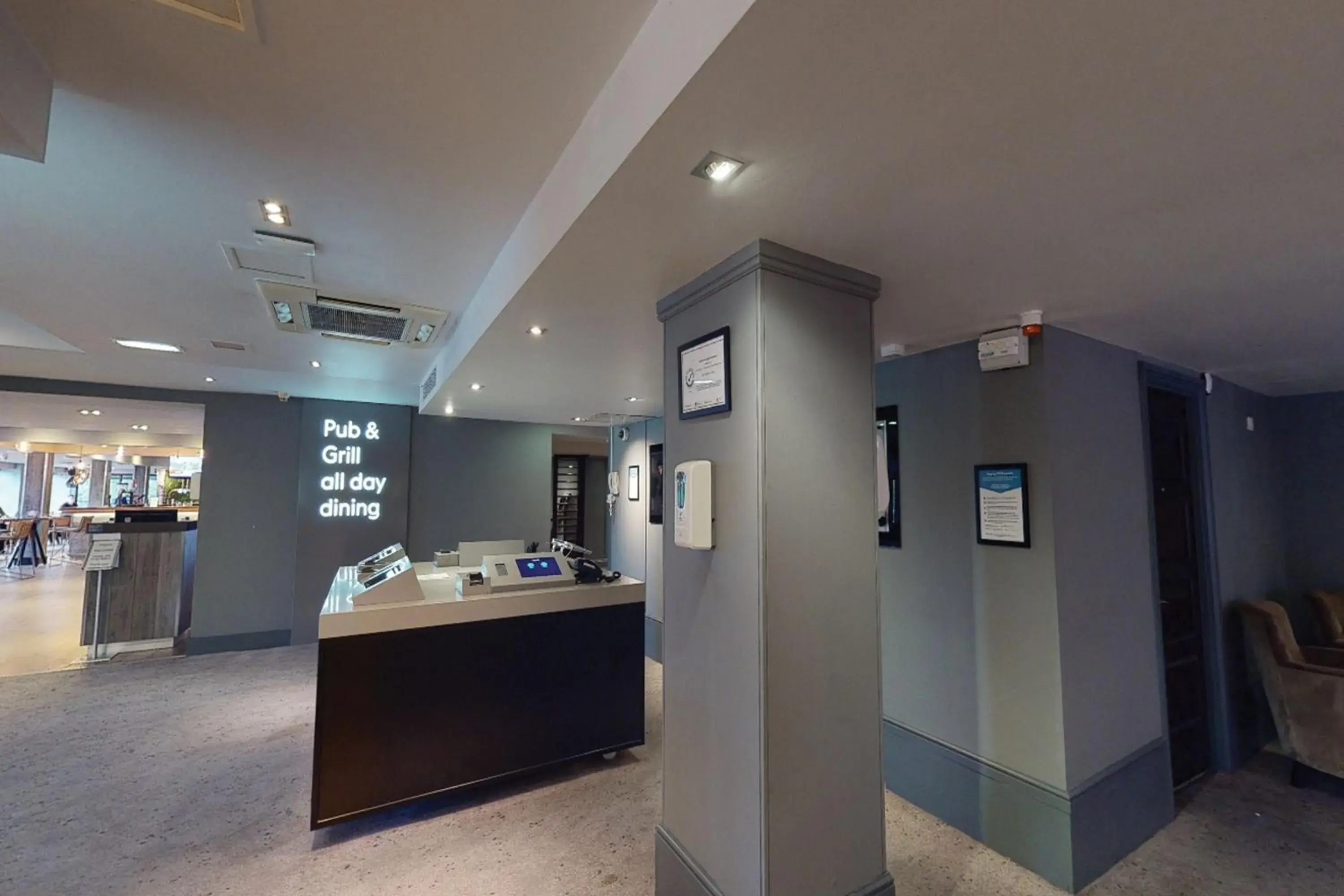 Lobby or reception in Village Hotel Wirral Lobby or reception in Village Hotel Wirral