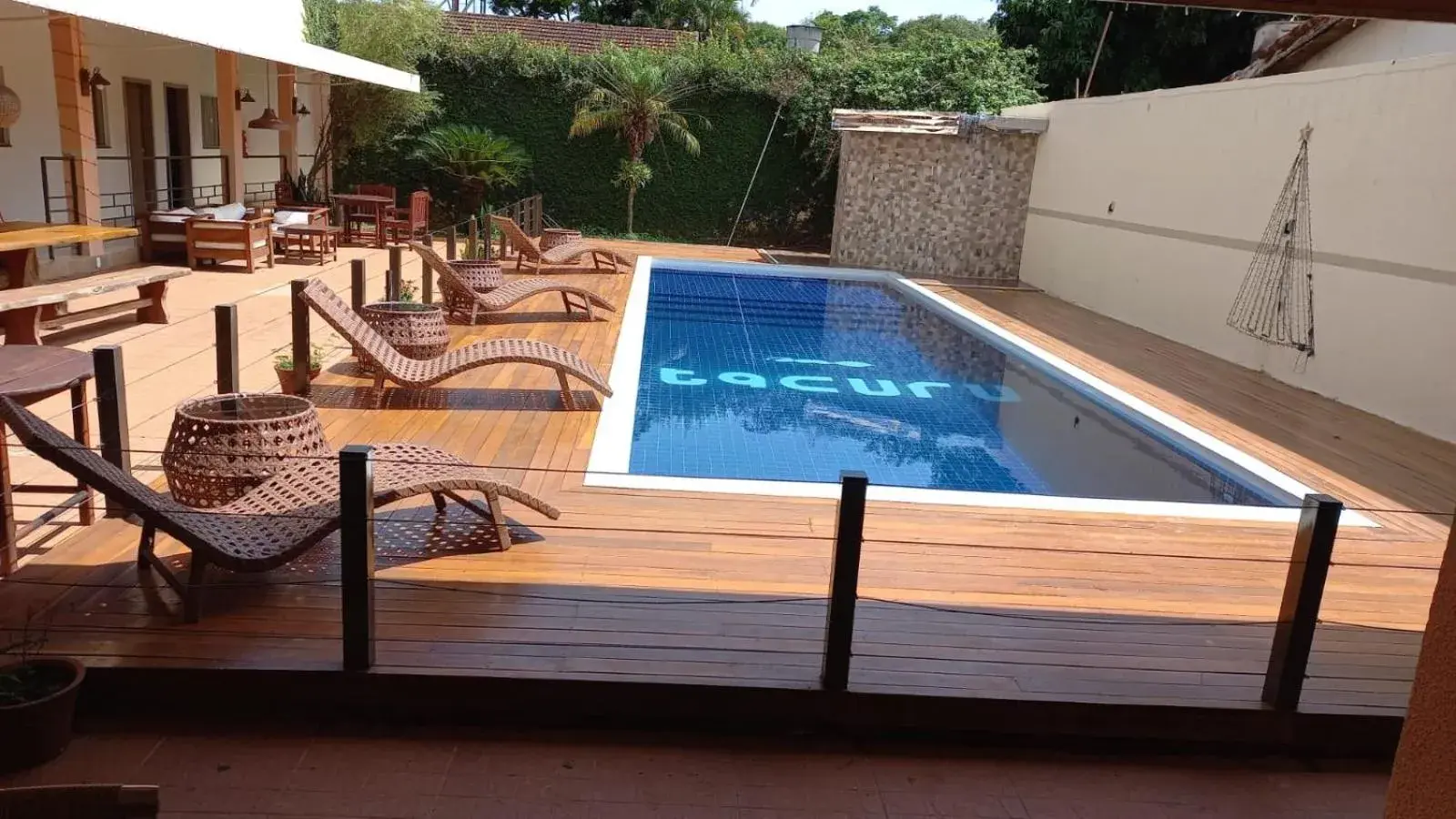 Double Room with Pool View in Tacuru Hotel Boutique Double Room with Pool View in Tacuru Hotel Boutique