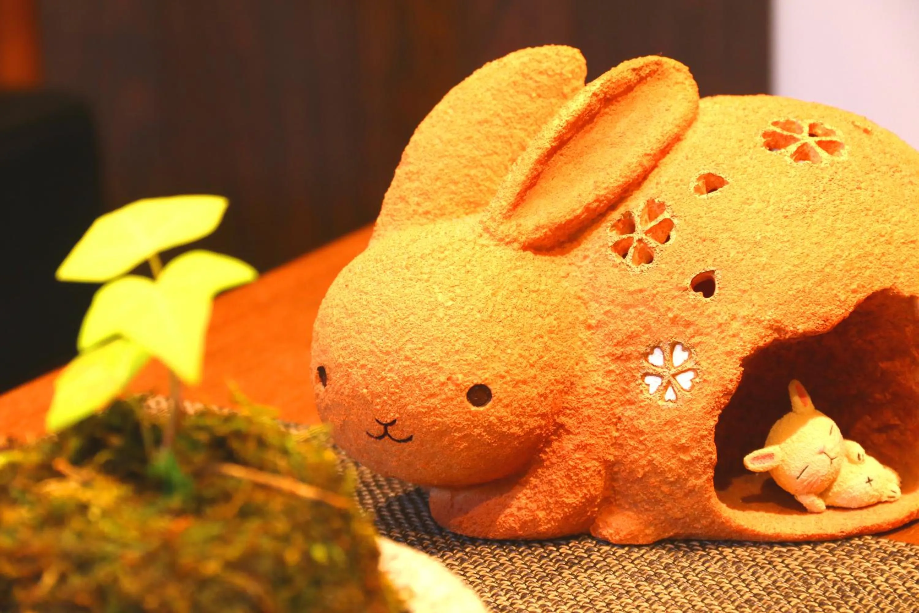 Decorative detail in Oyado Tsukiusagi