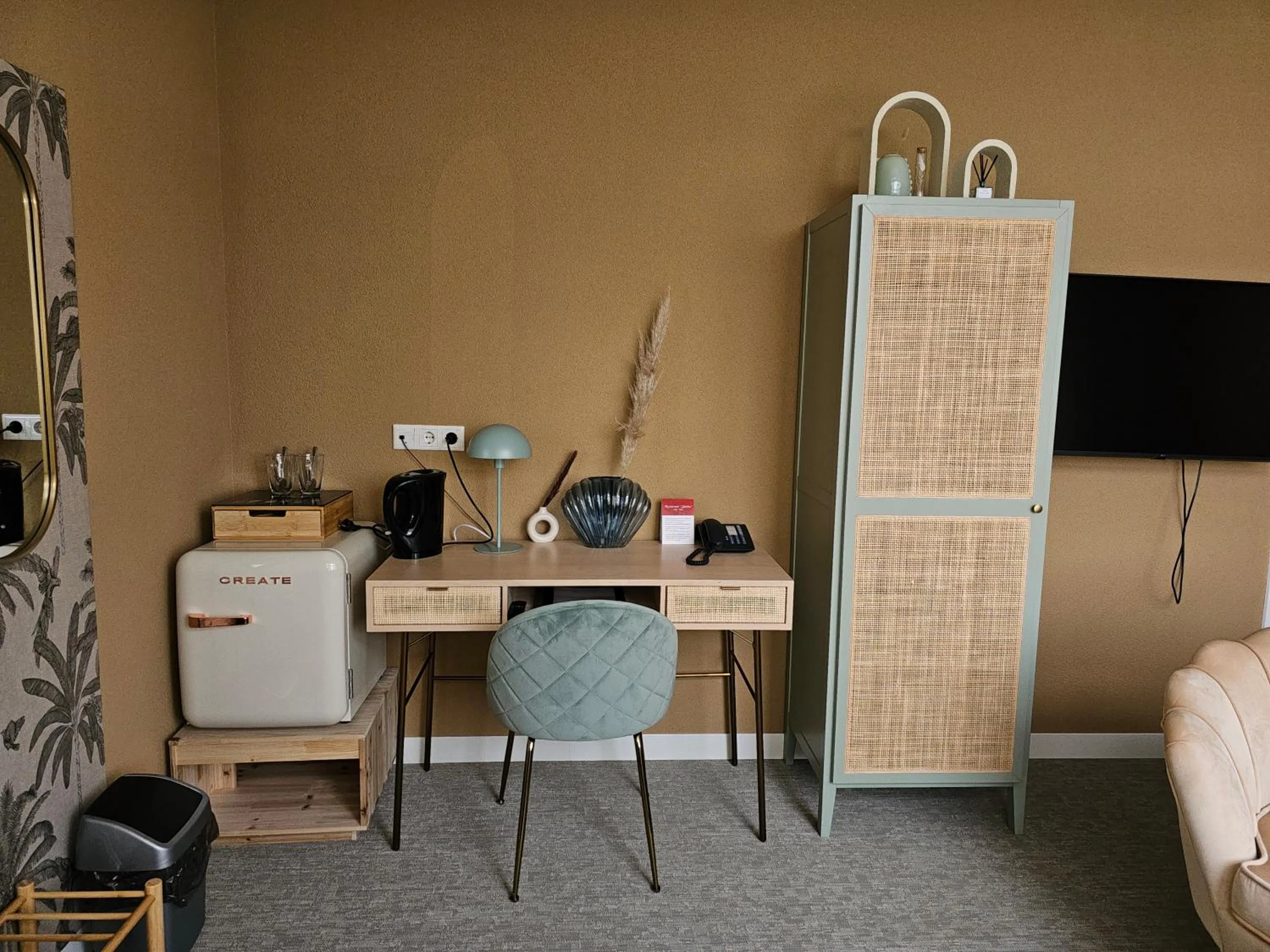 Coffee/tea facilities in Hotel Restaurant Solskin