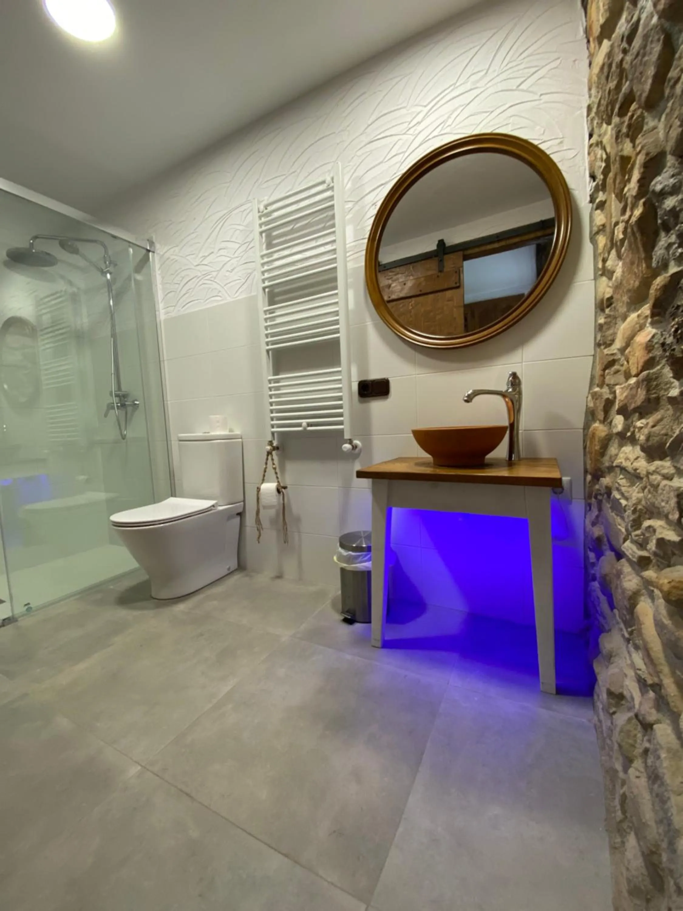 Bathroom in Casa Rural Iratxeko-Berea