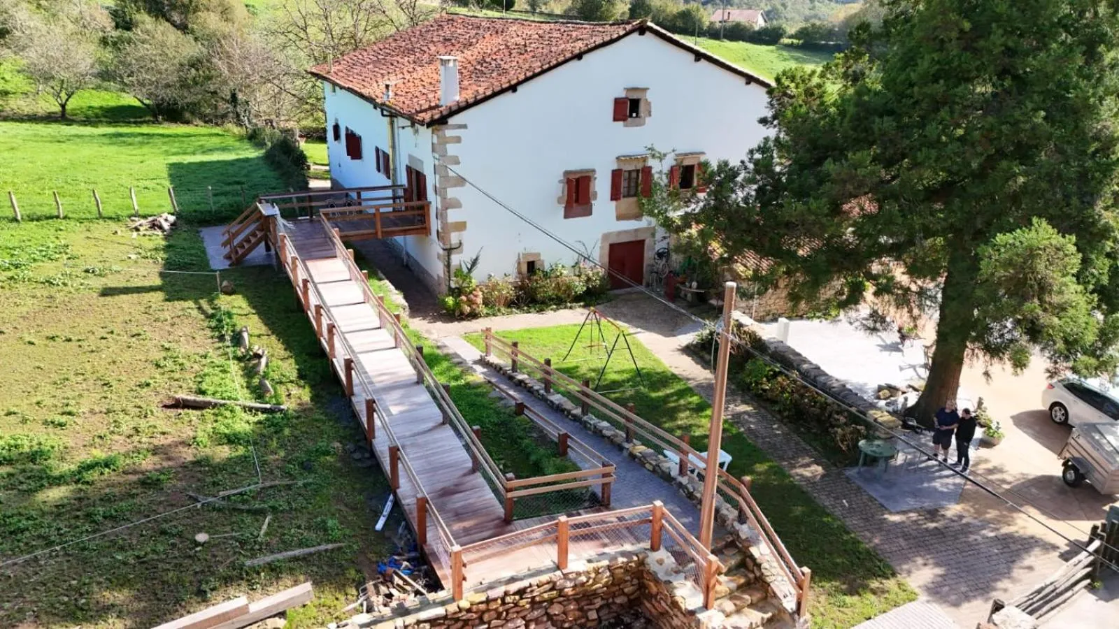 Facility for disabled guests in Casa Rural Iratxeko-Berea