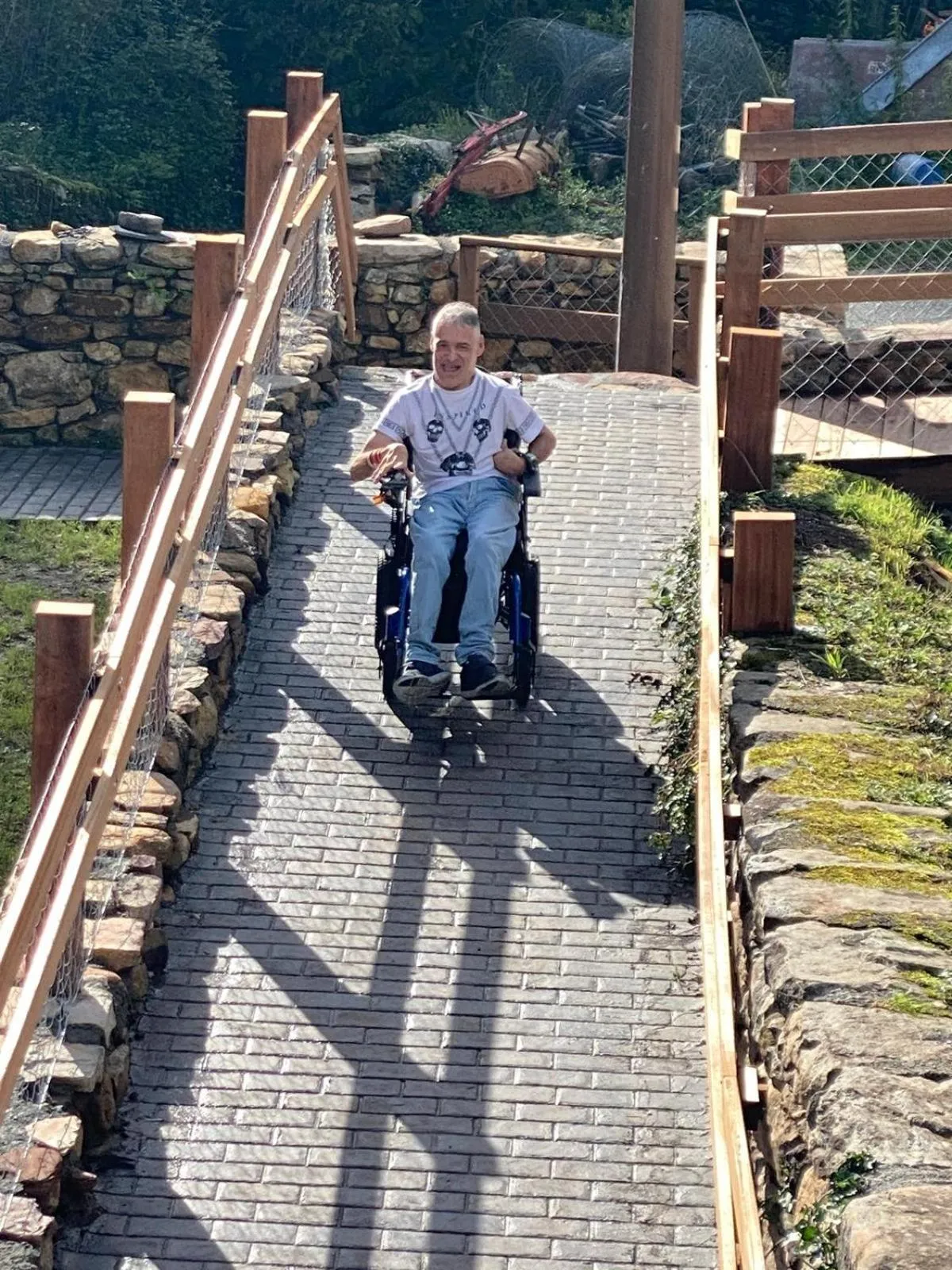 Facility for disabled guests in Casa Rural Iratxeko-Berea