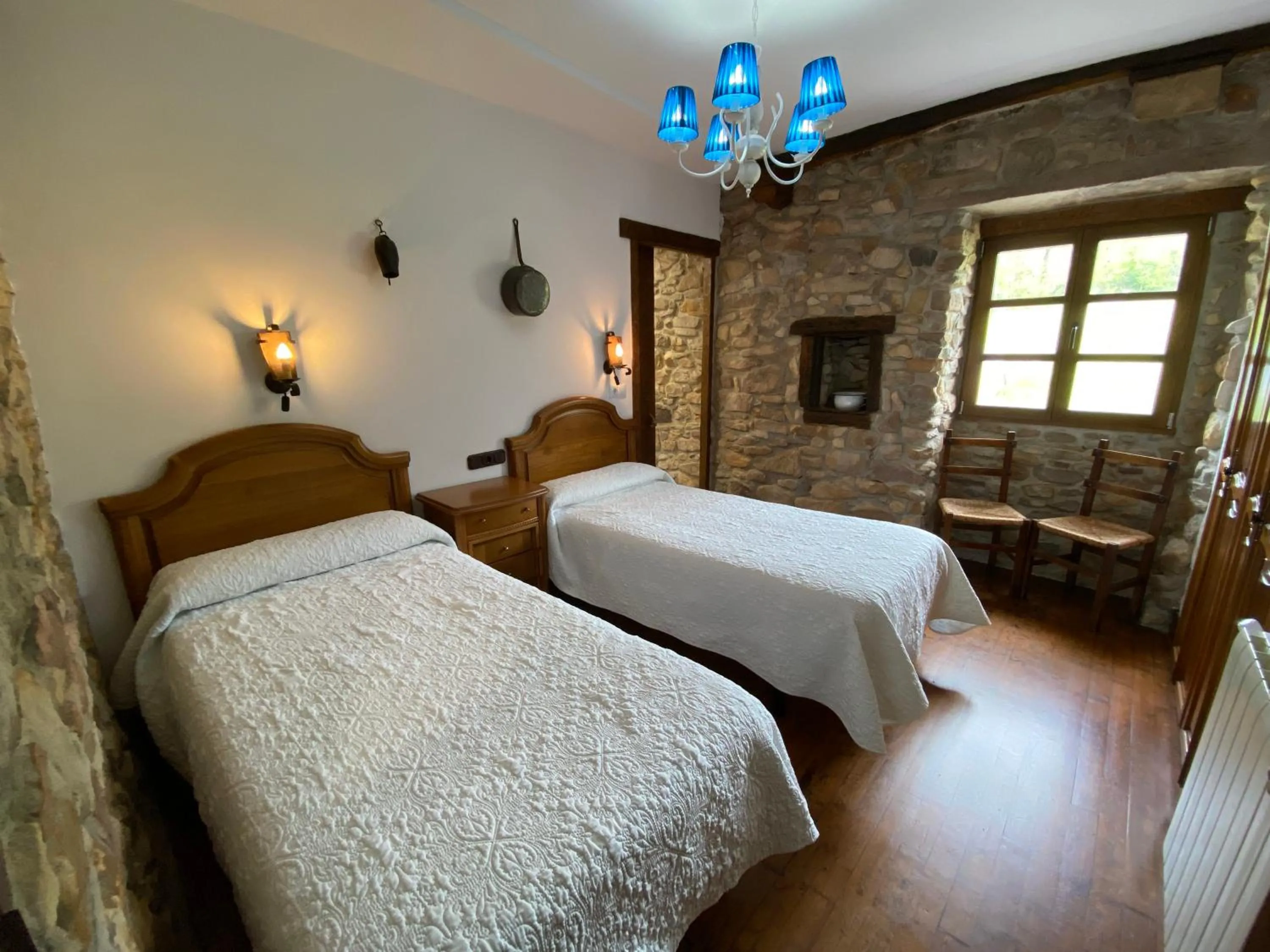 Bedroom in Casa Rural Iratxeko-Berea