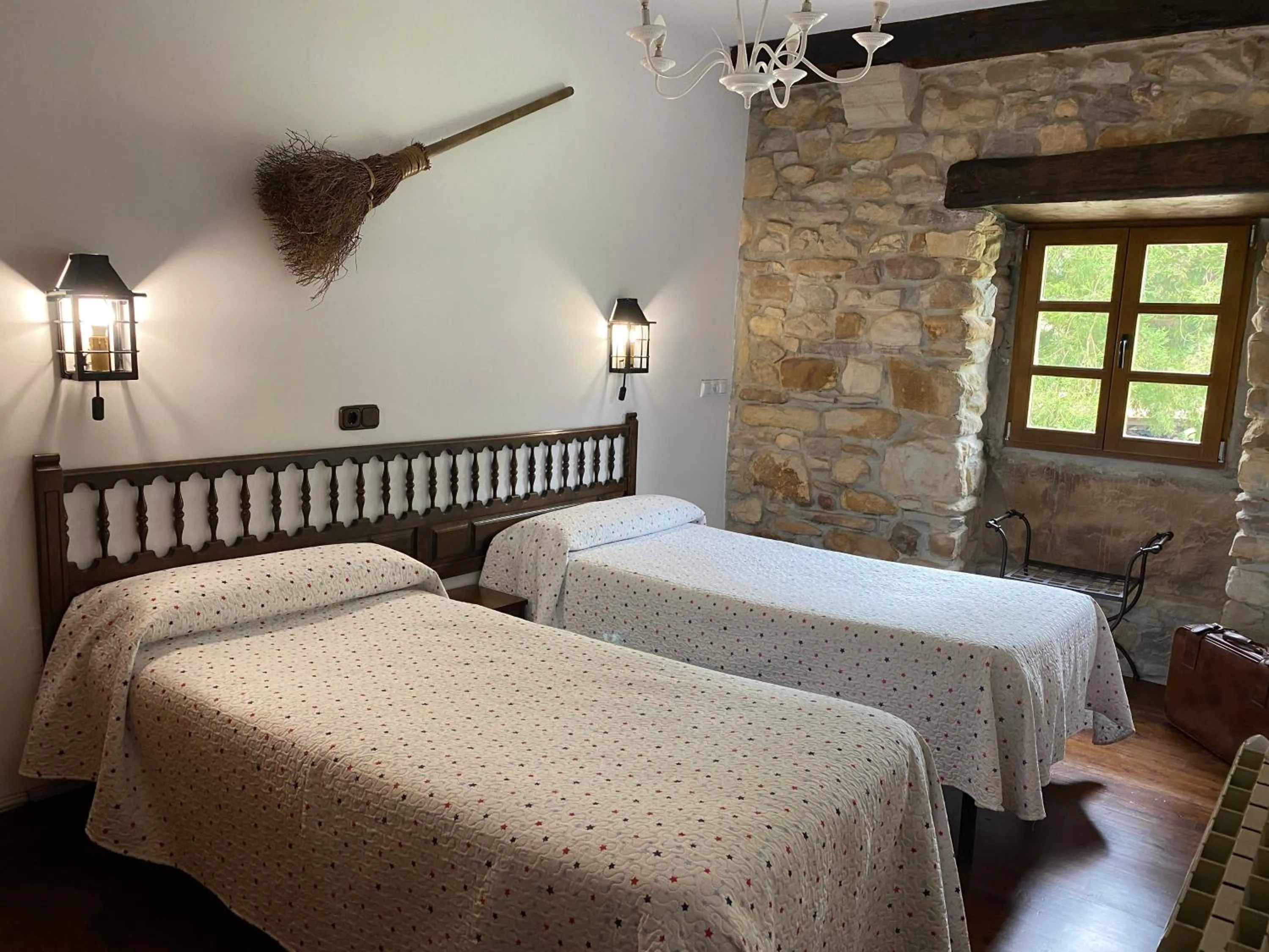 Bedroom in Casa Rural Iratxeko-Berea
