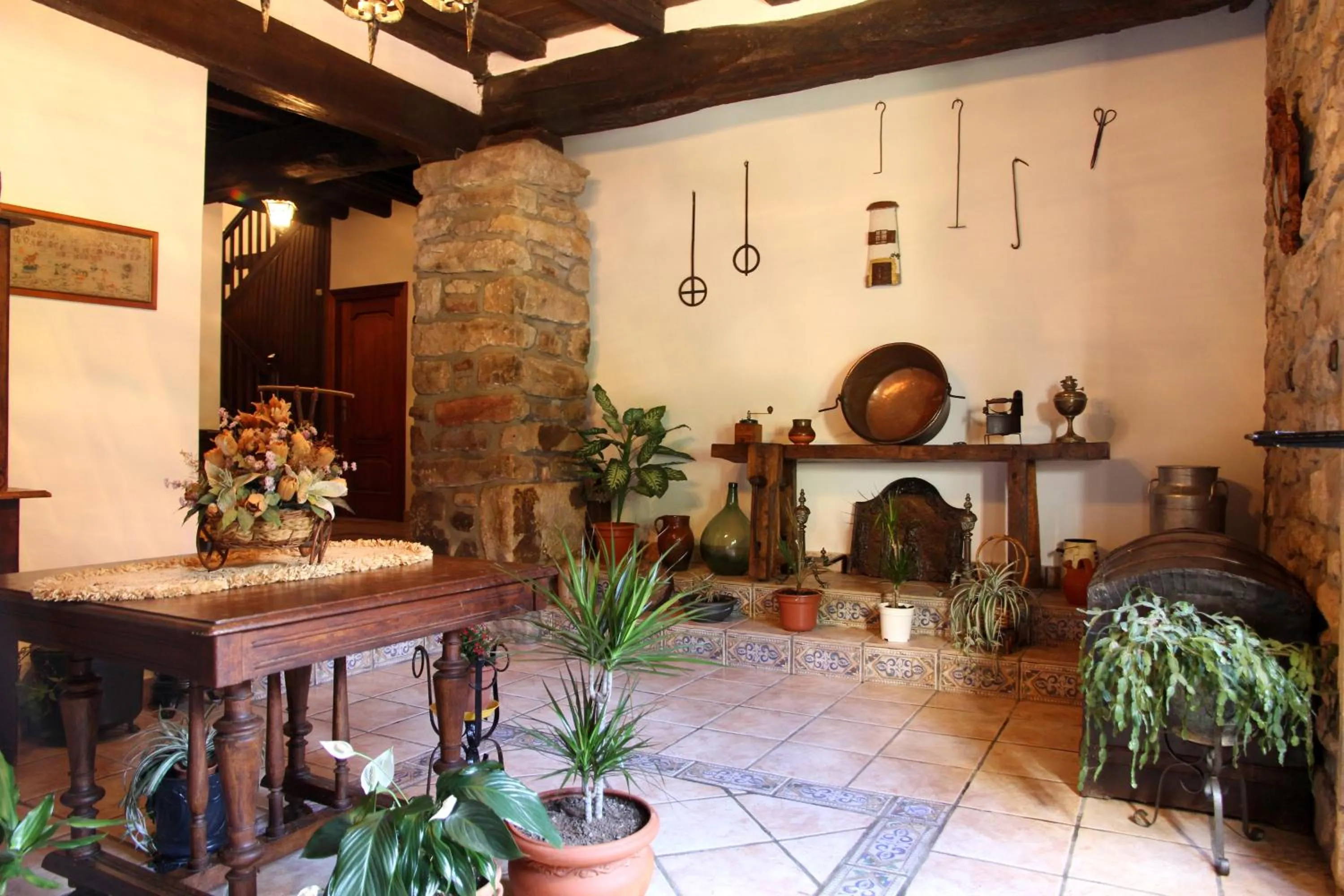 Lobby or reception in Casa Rural Iratxeko-Berea
