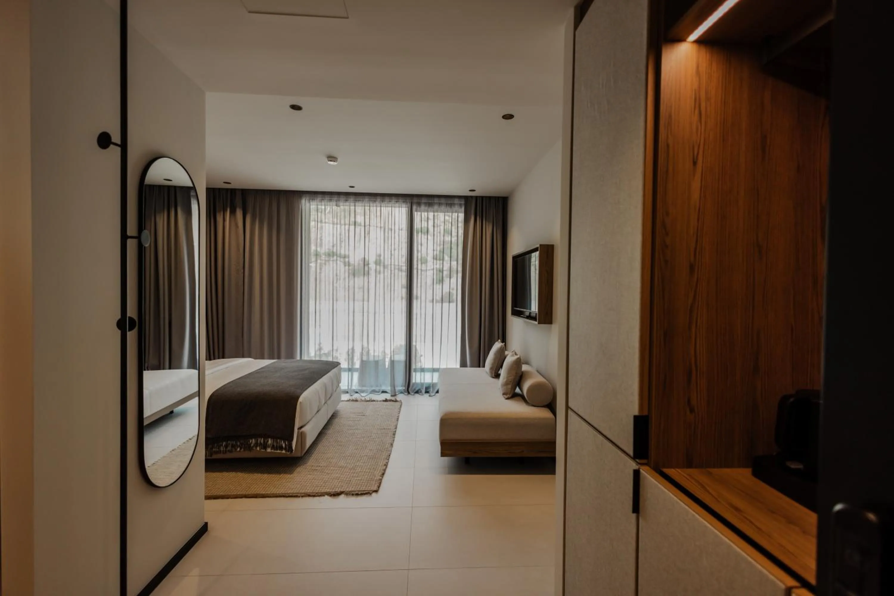 Bed in Radream Hotels & Spa