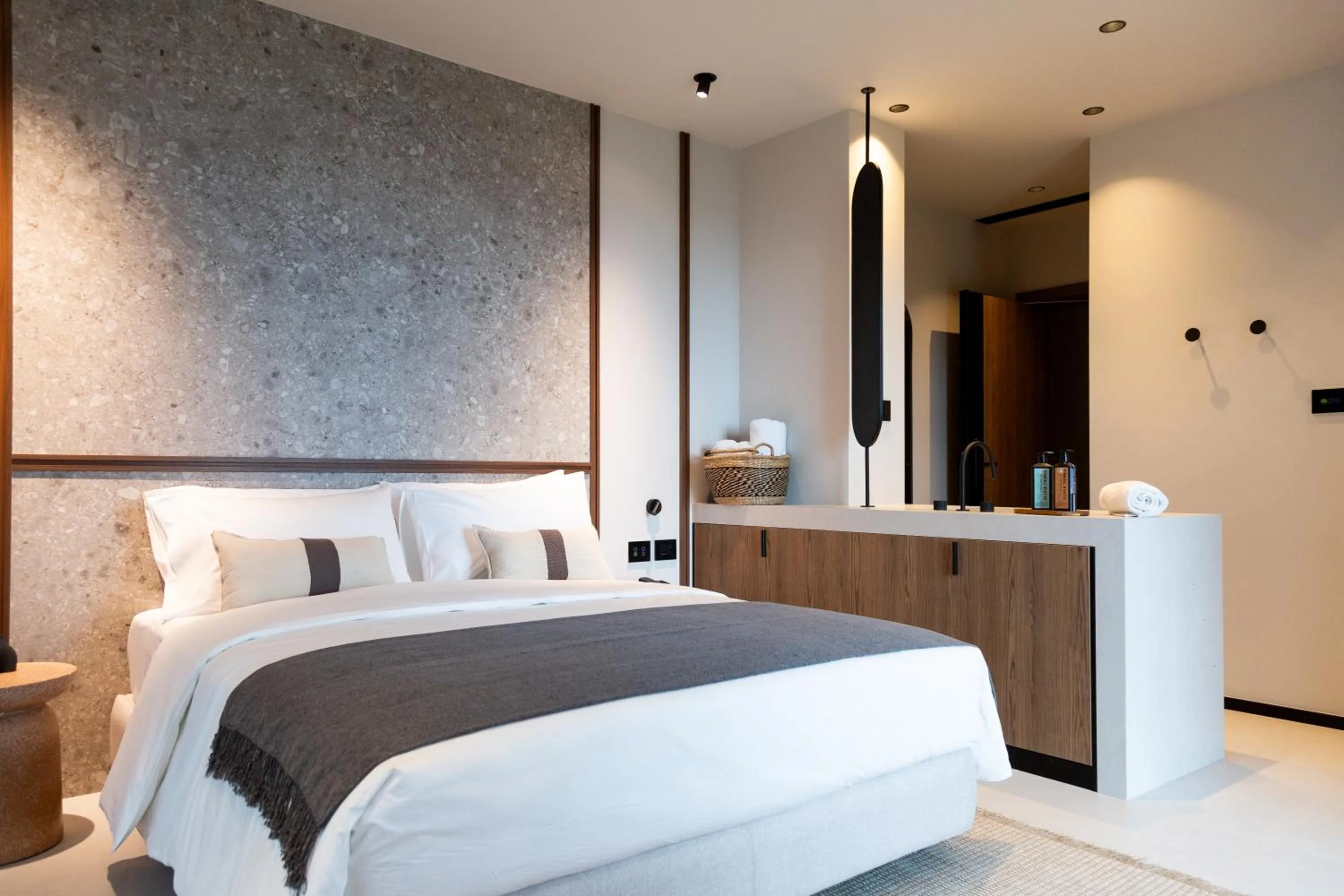 Bed in Radream Hotels & Spa