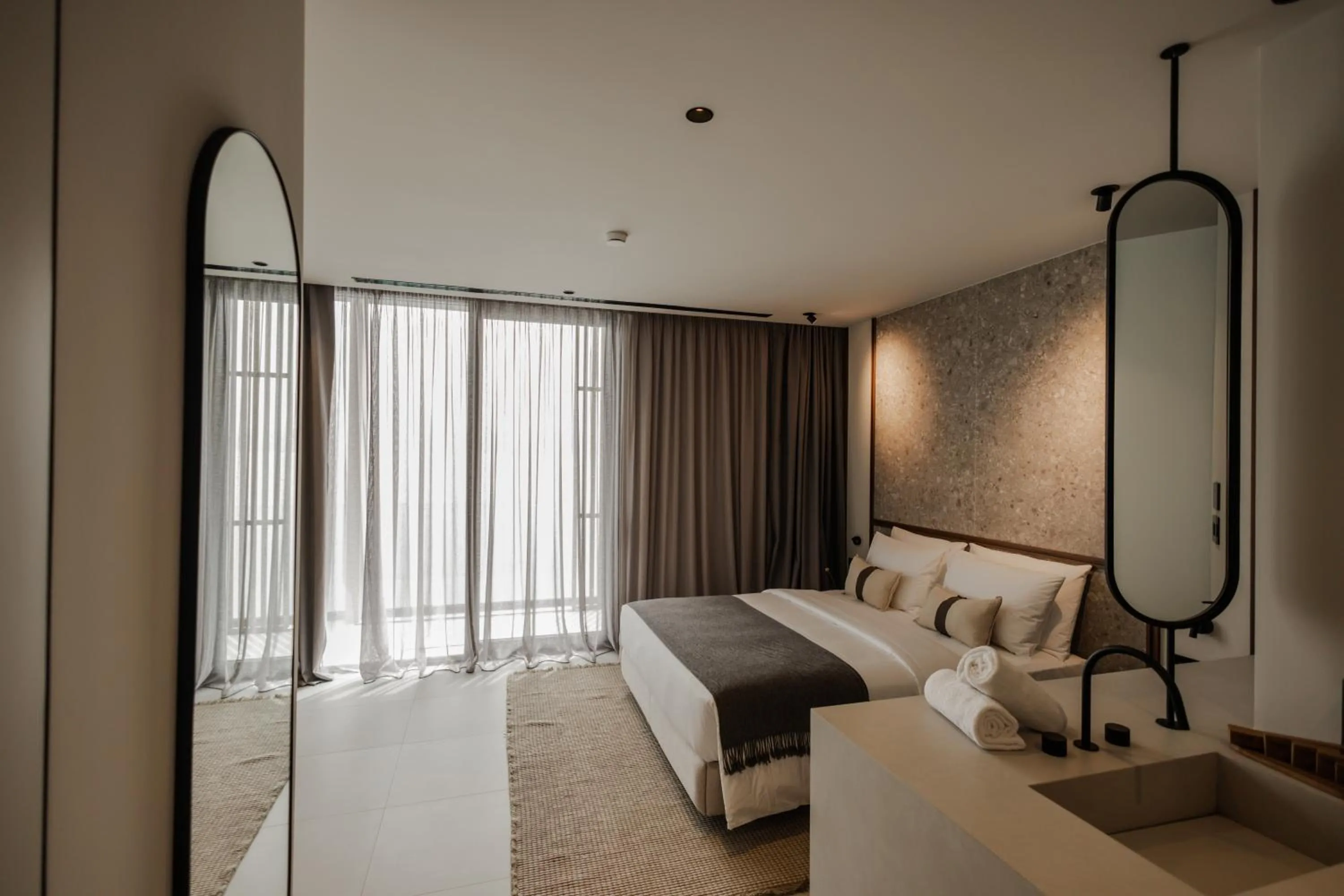 Bed in Radream Hotels & Spa