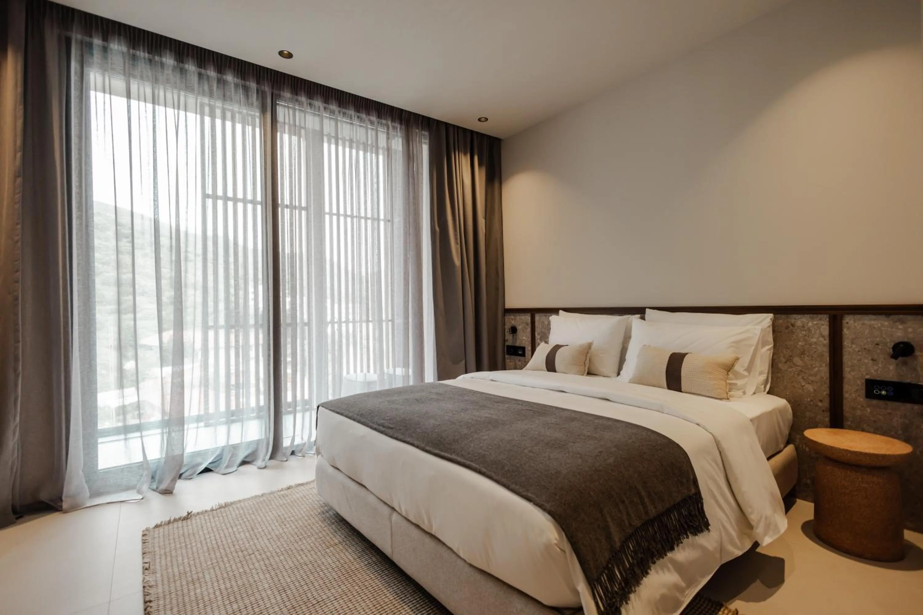 Bed in Radream Hotels & Spa