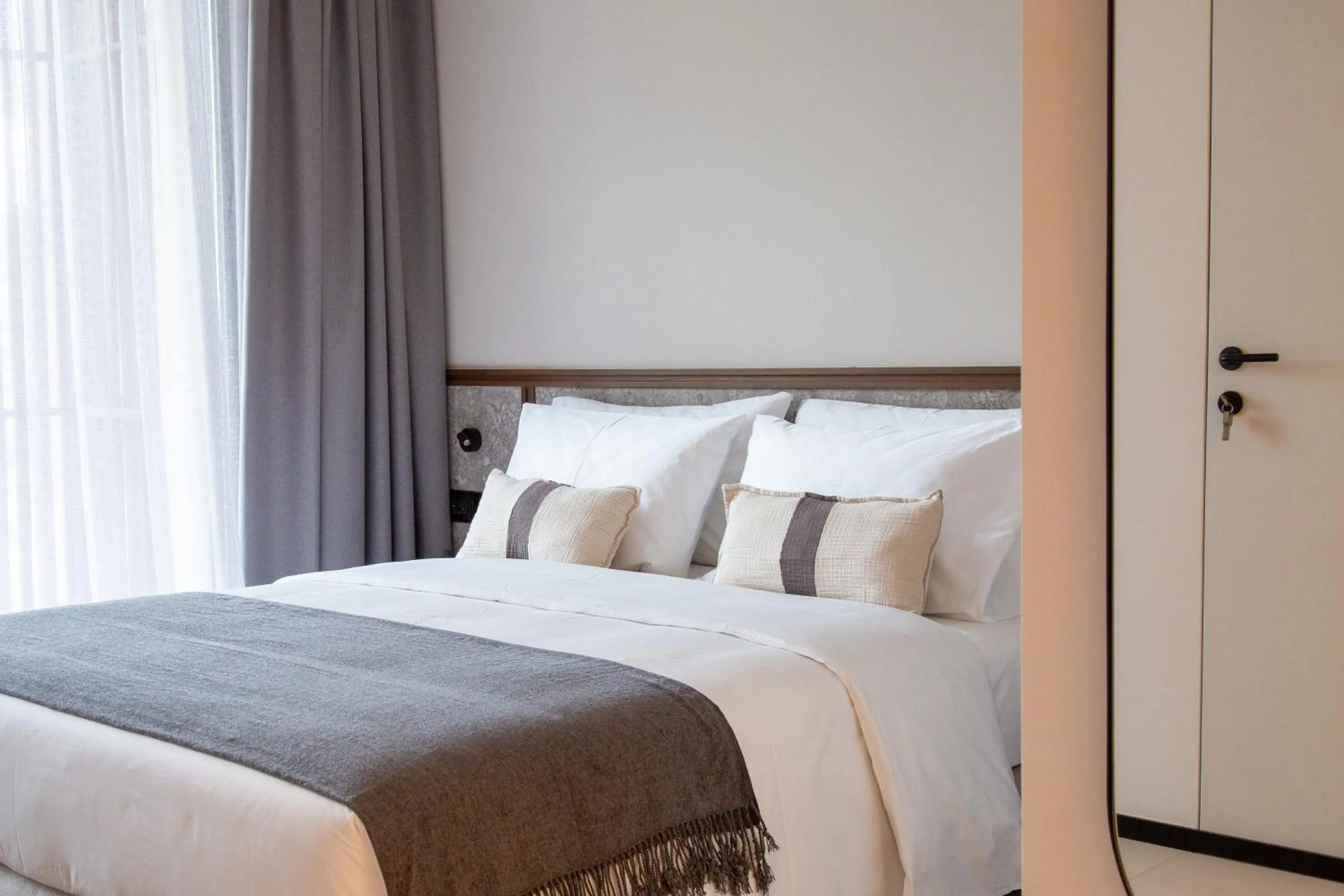 Bed in Radream Hotels & Spa