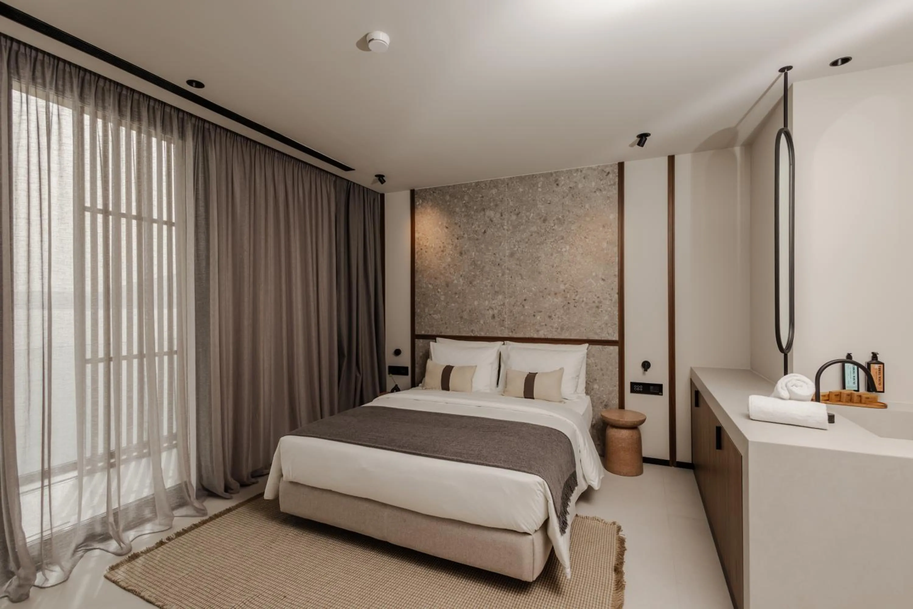 Bed in Radream Hotels & Spa