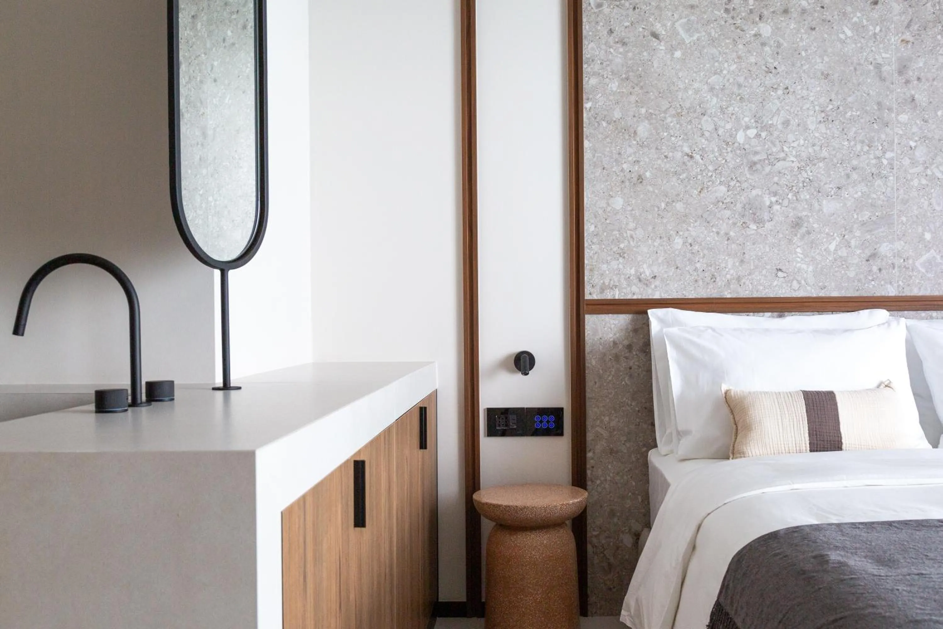 Bed in Radream Hotels & Spa