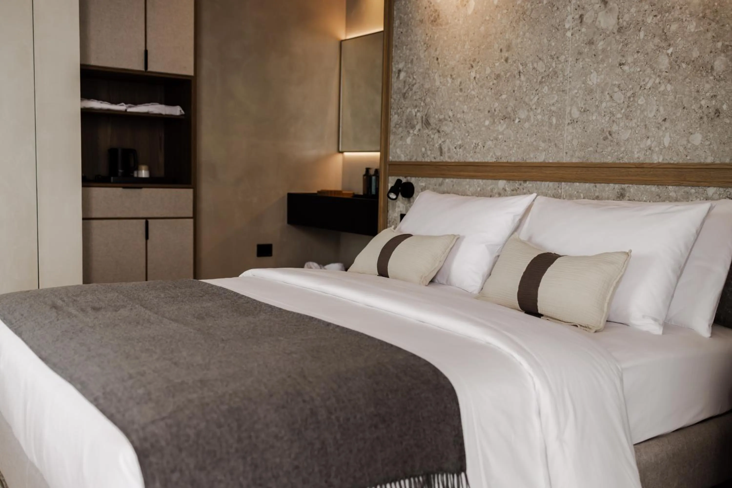 Bed in Radream Hotels & Spa