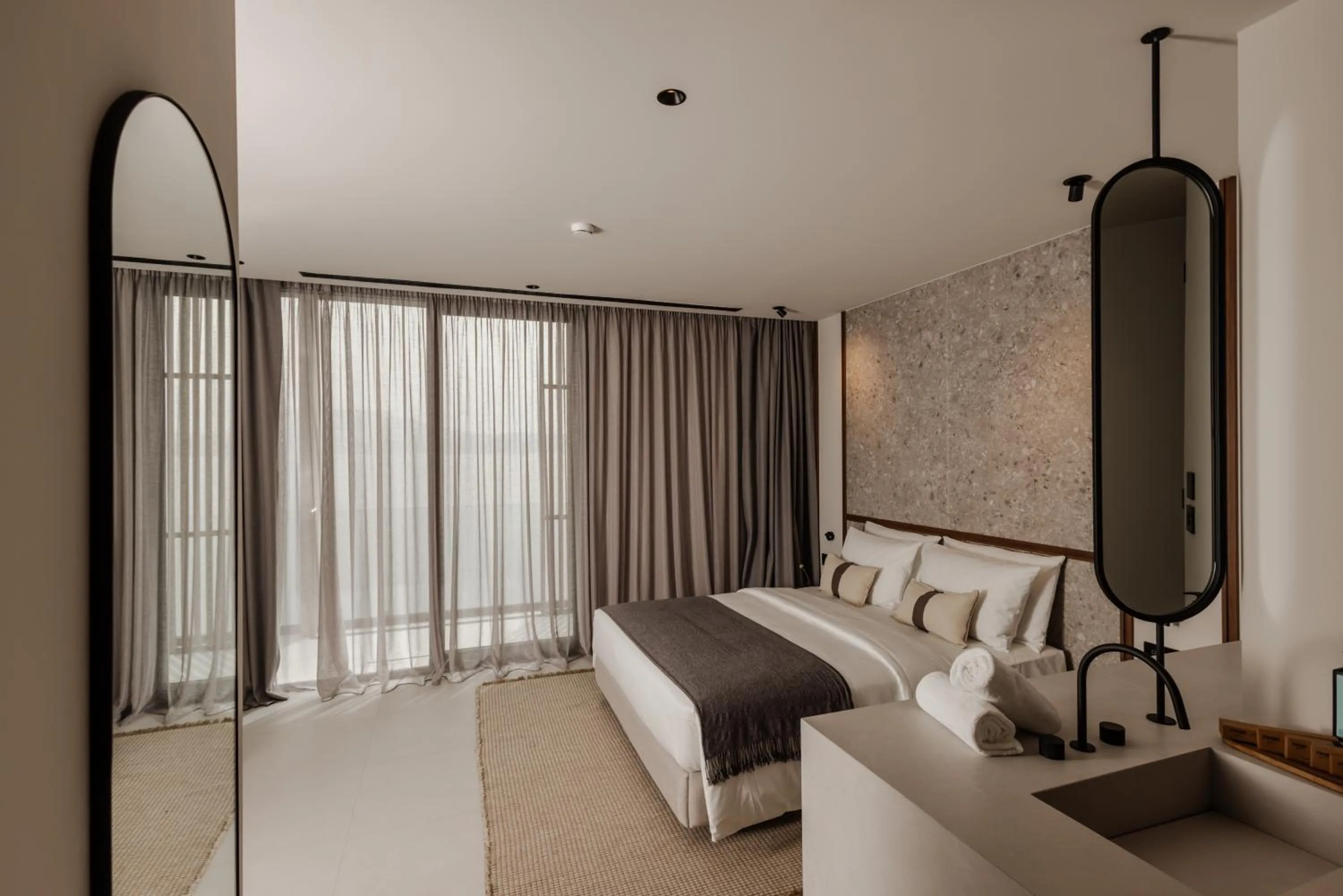 Bed in Radream Hotels & Spa
