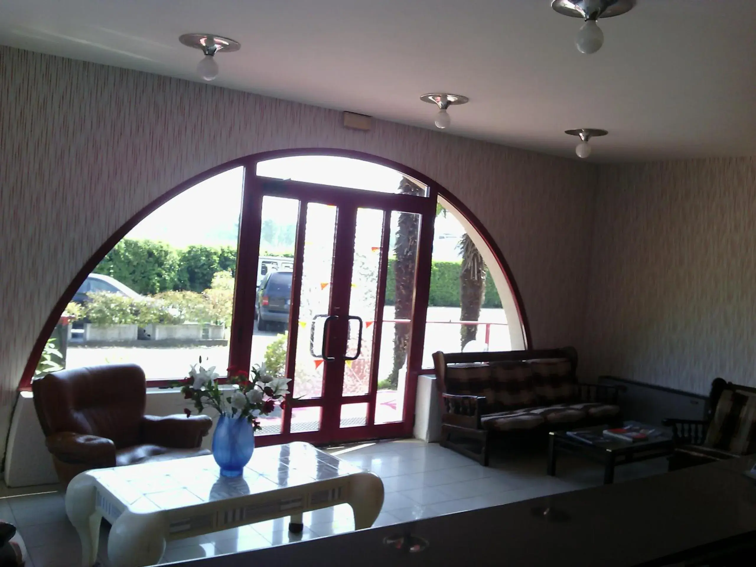 Lobby or reception in Hotel Niki Lobby or reception in Hotel Niki