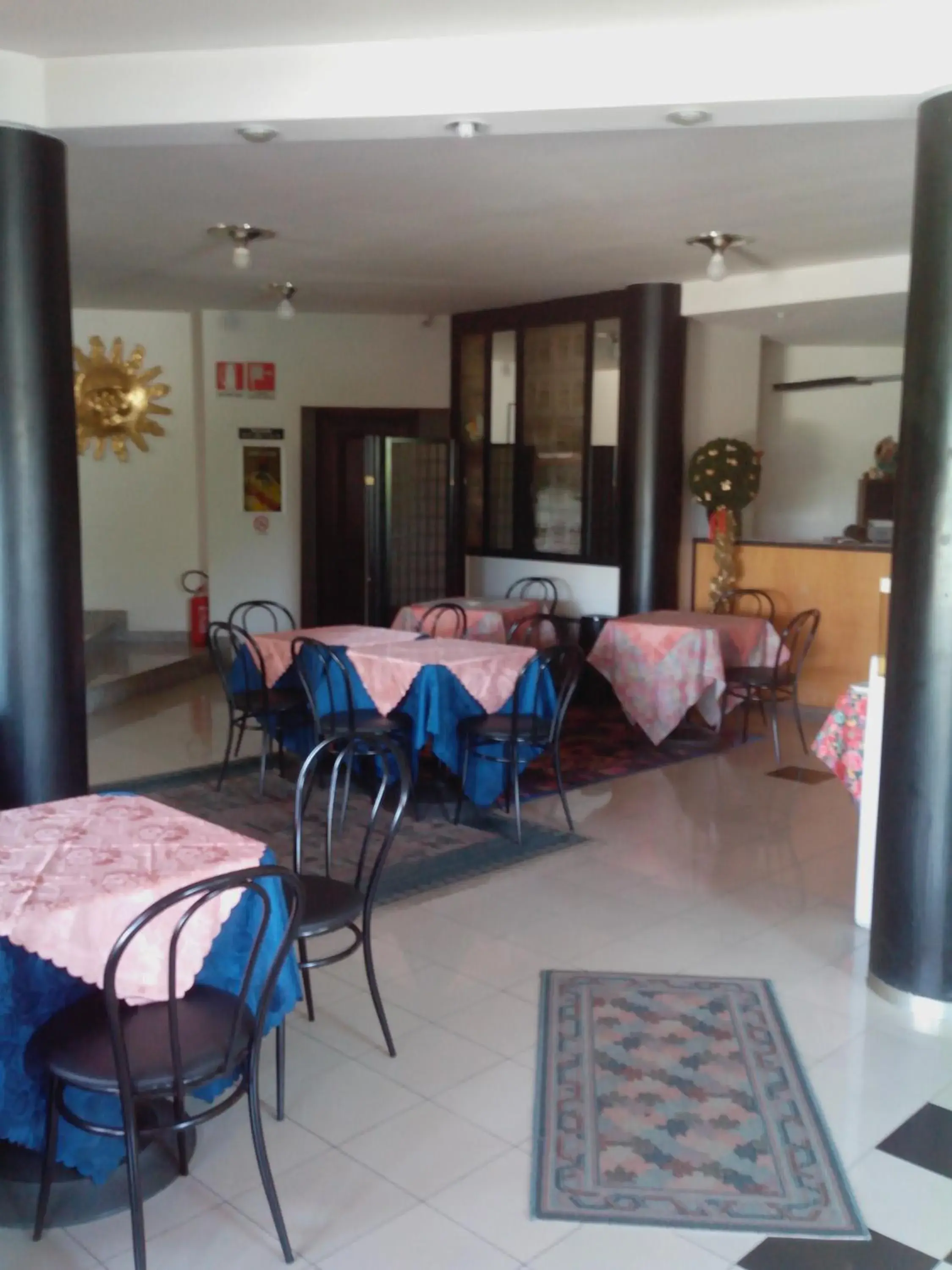 Lobby or reception in Hotel Niki Lobby or reception in Hotel Niki