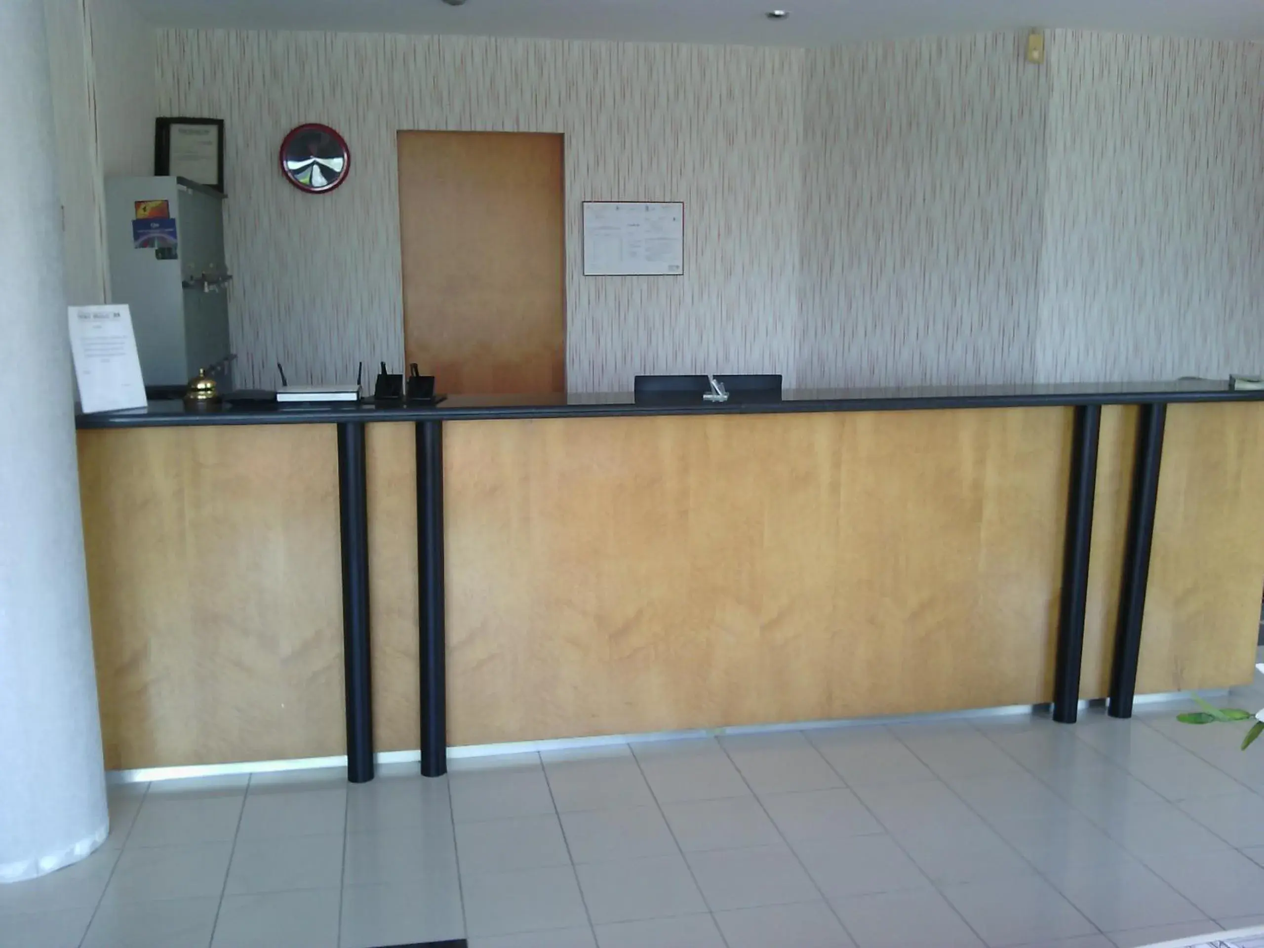 Lobby or reception in Hotel Niki Lobby or reception in Hotel Niki