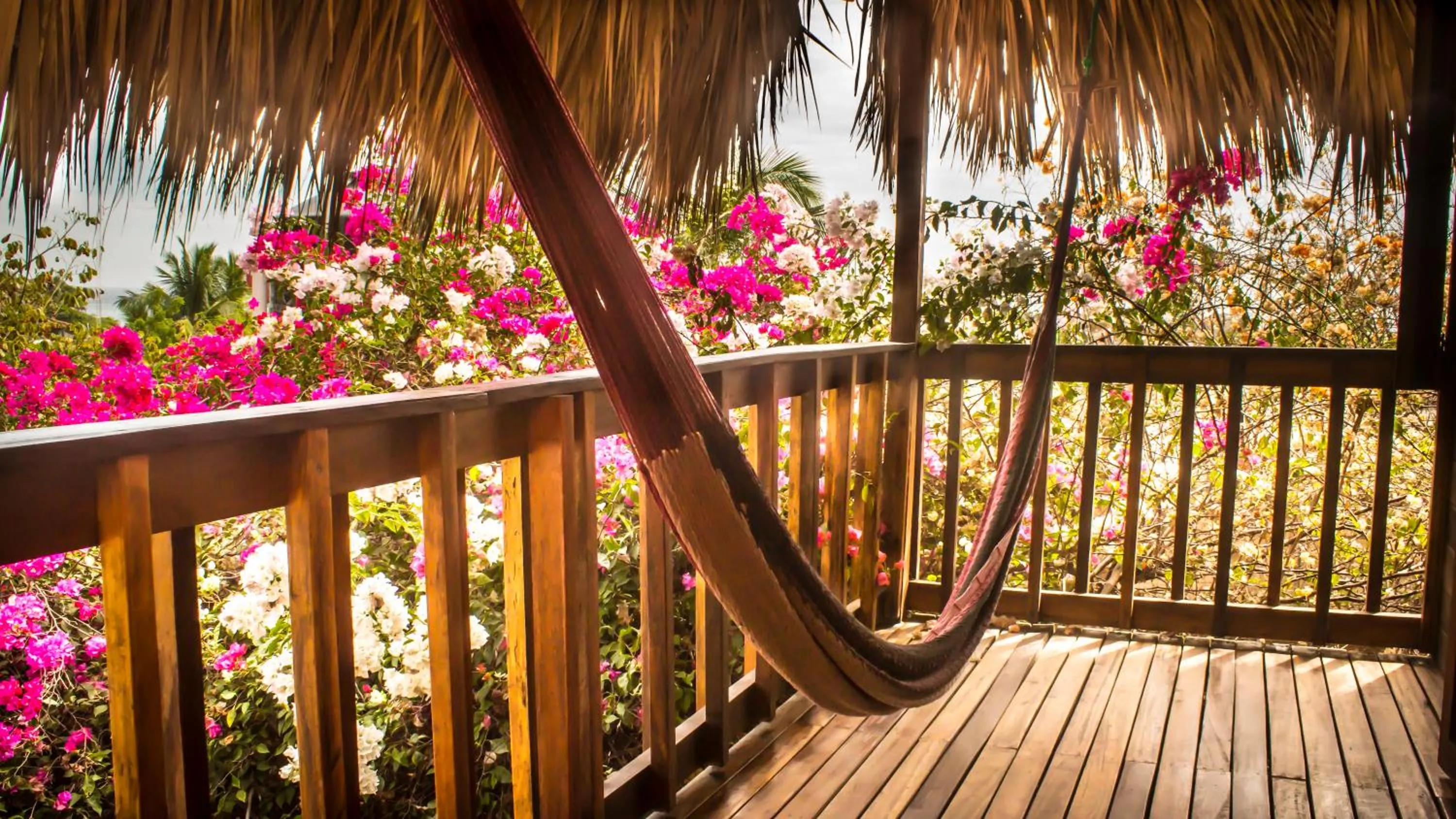 Balcony/Terrace in Las Cabañas Mágicas