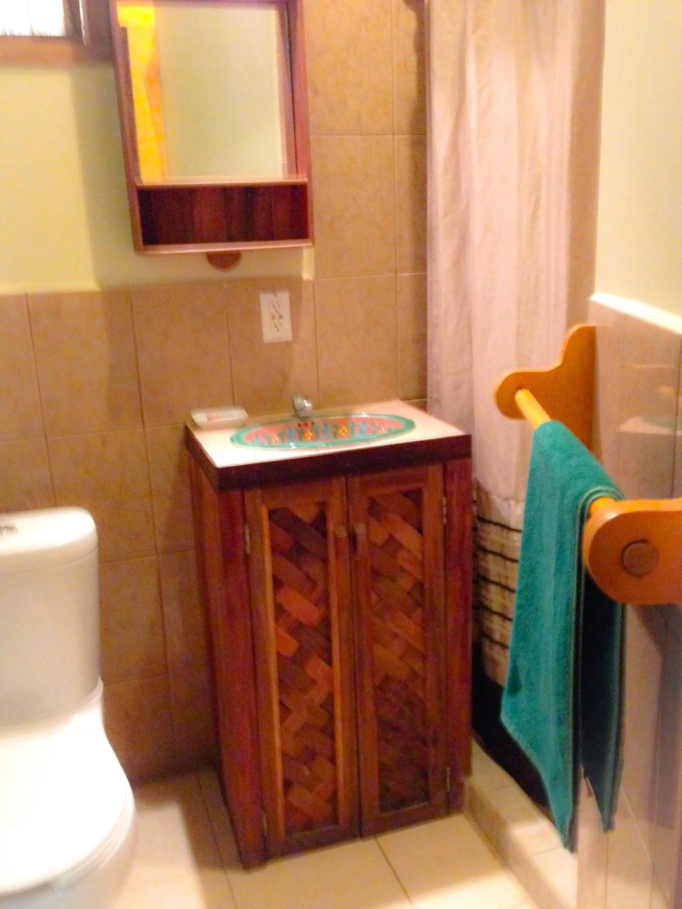 Bathroom in Las Cabañas Mágicas