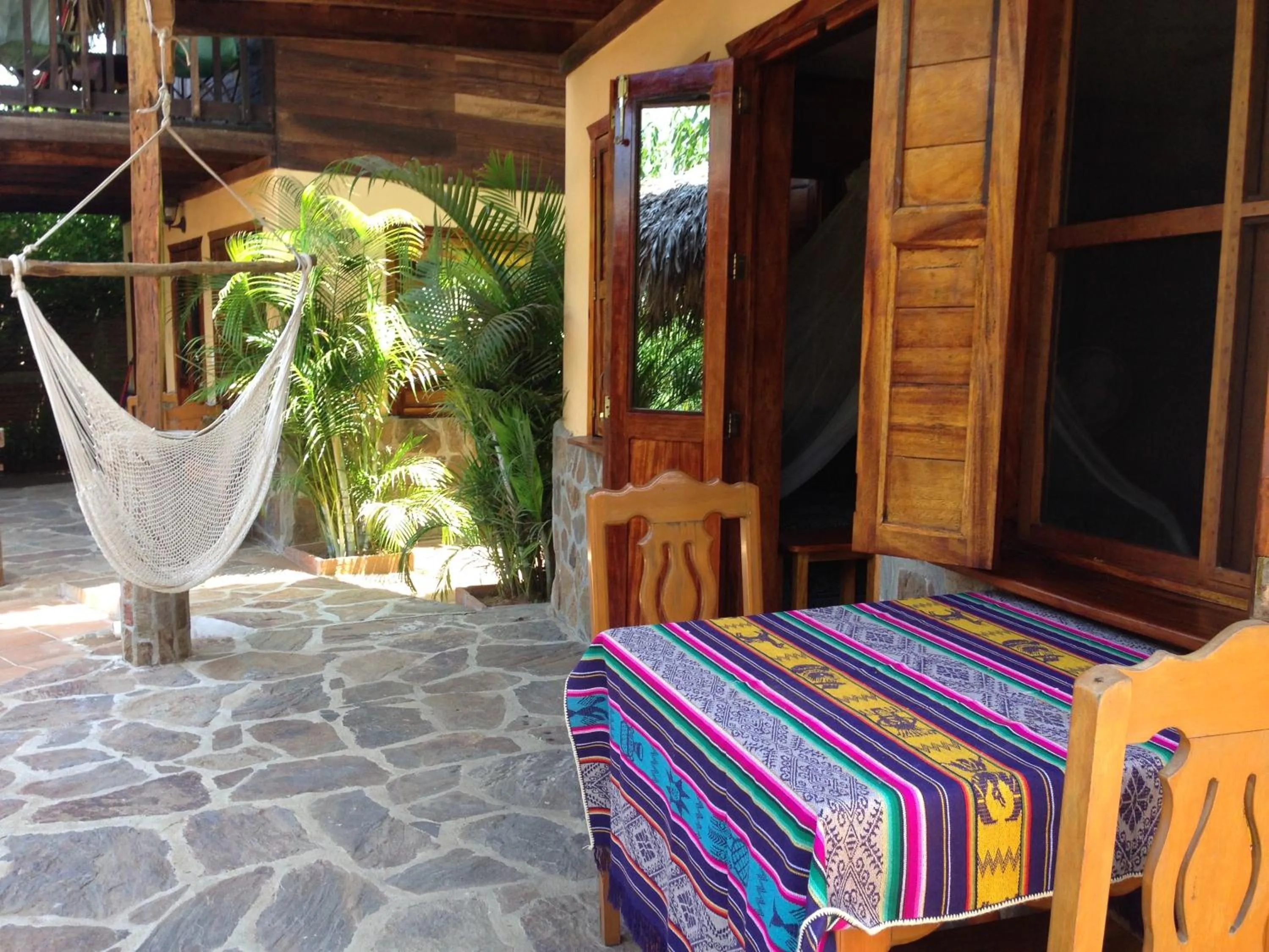 Balcony/Terrace in Las Cabañas Mágicas